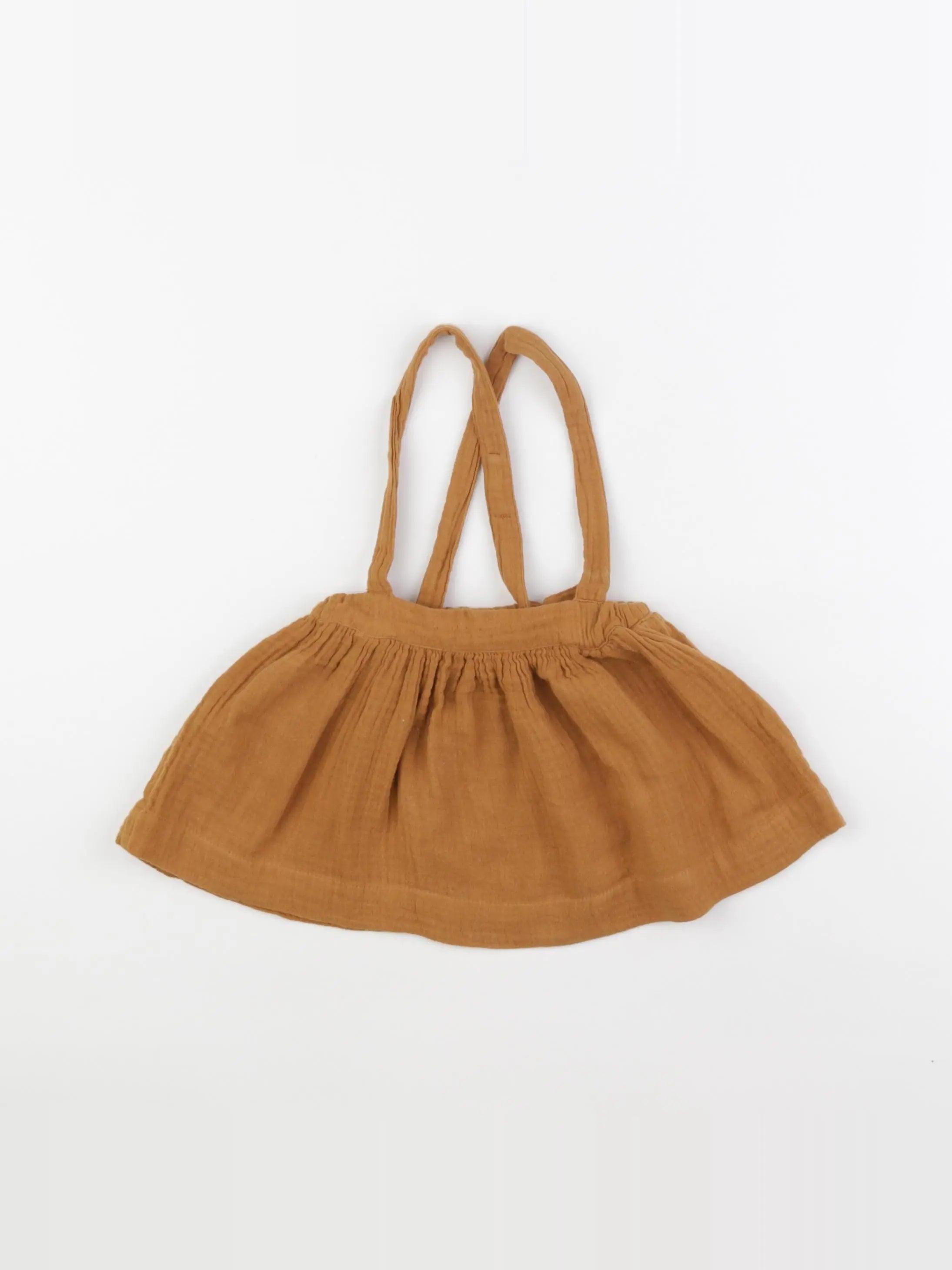 Vertbaudet - jupe marron - 12 mois