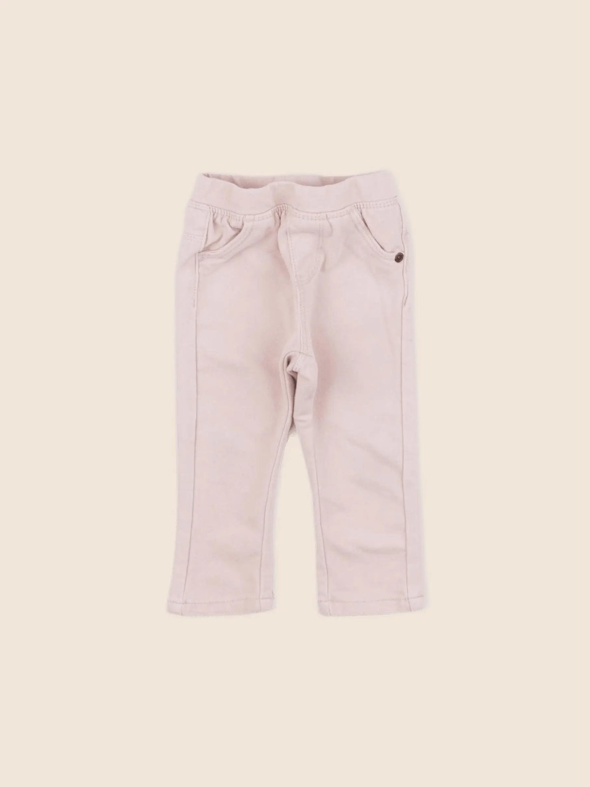 Vertbaudet - jegging rose - 12 mois