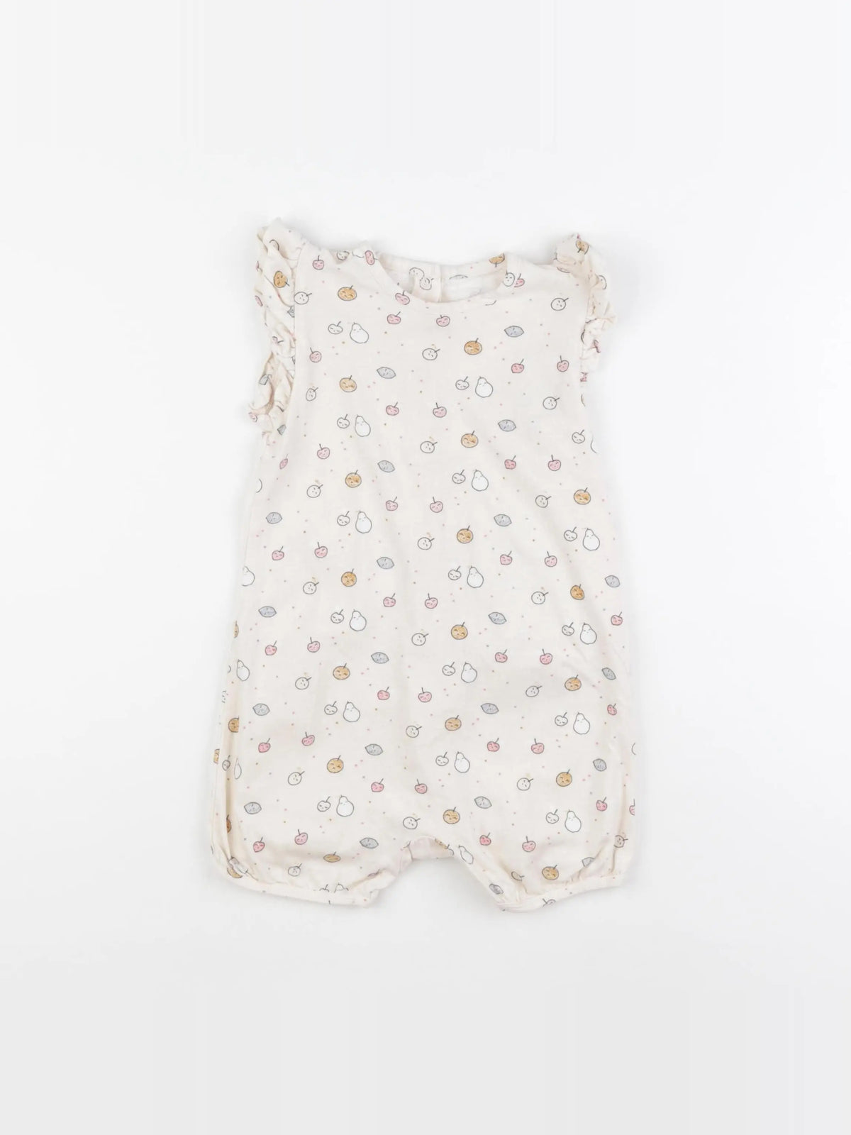 Vertbaudet - pyjama coton beige - 2 ans