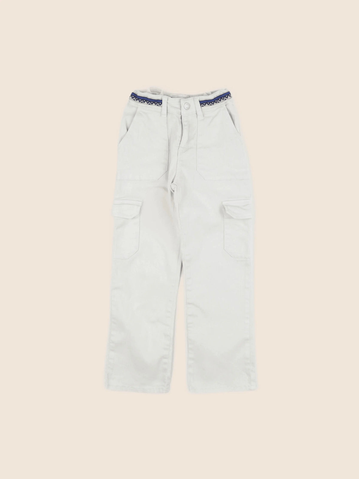 IKKS - jean beige - 7 ans