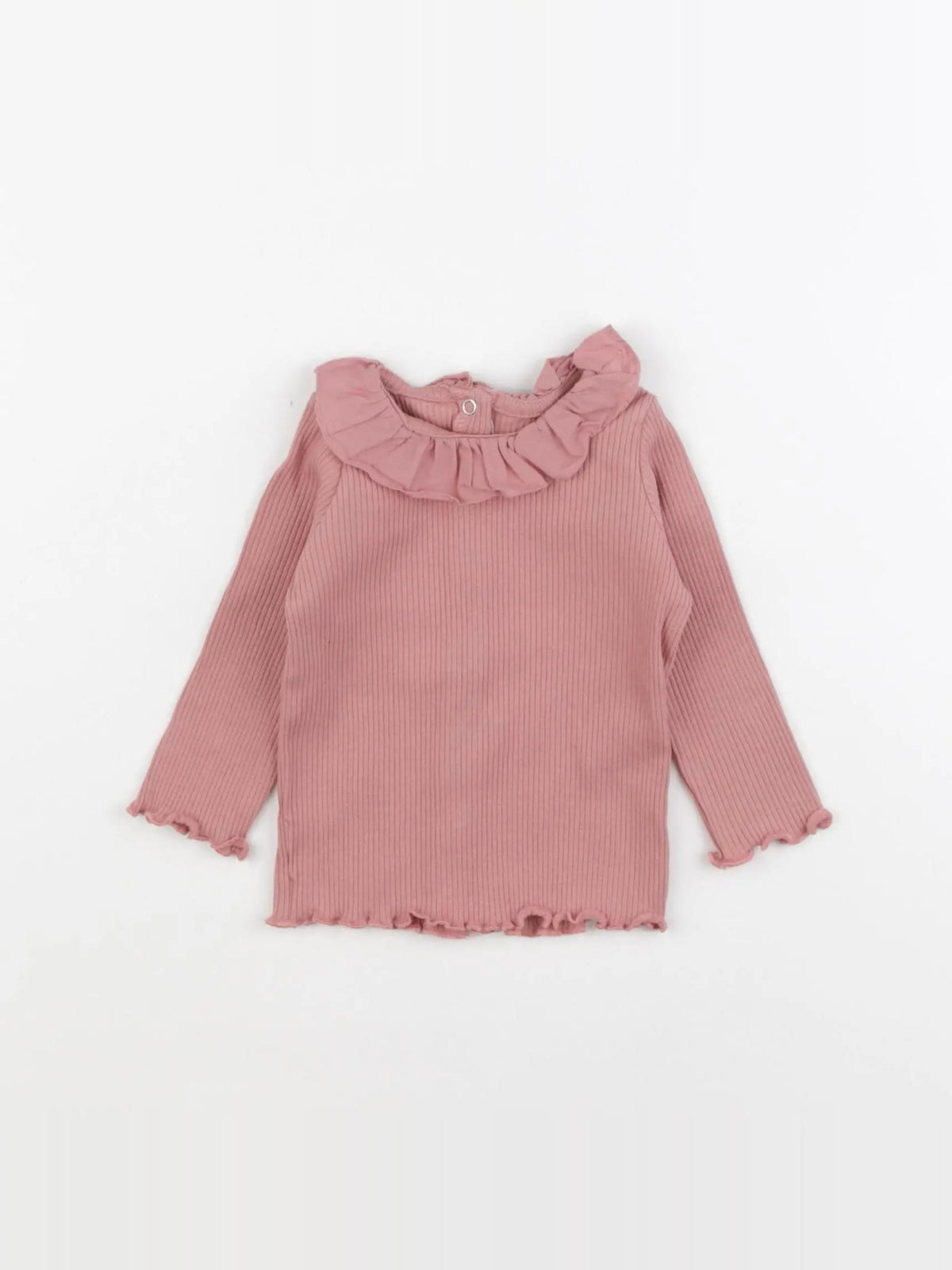 Vertbaudet - tee-shirt rose - 6 mois