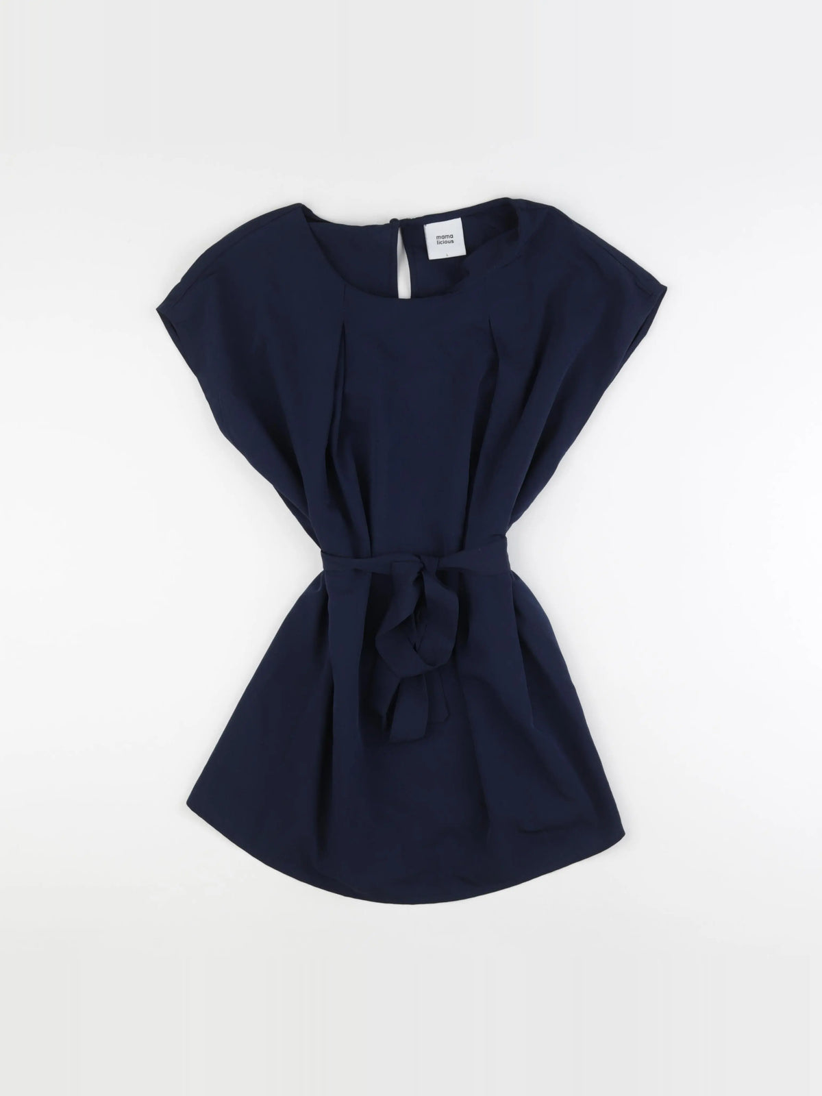 Mamalicious - blouse grossesse bleu - l