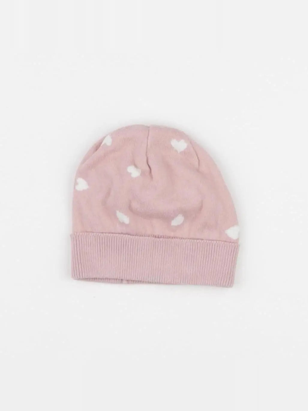 Vertbaudet - bonnet rose - 3/6 mois