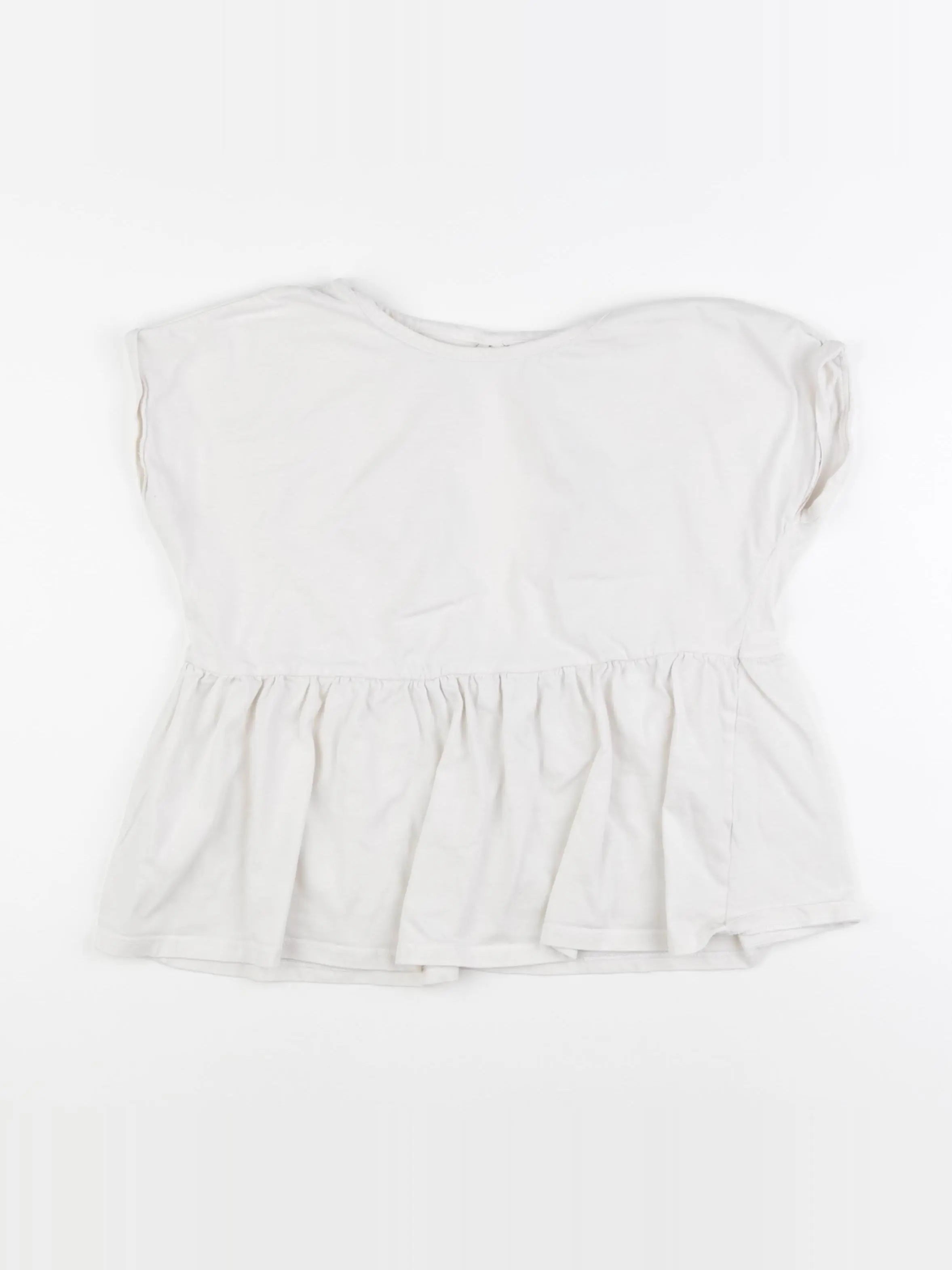 La Redoute - tee-shirt beige - 12 ans