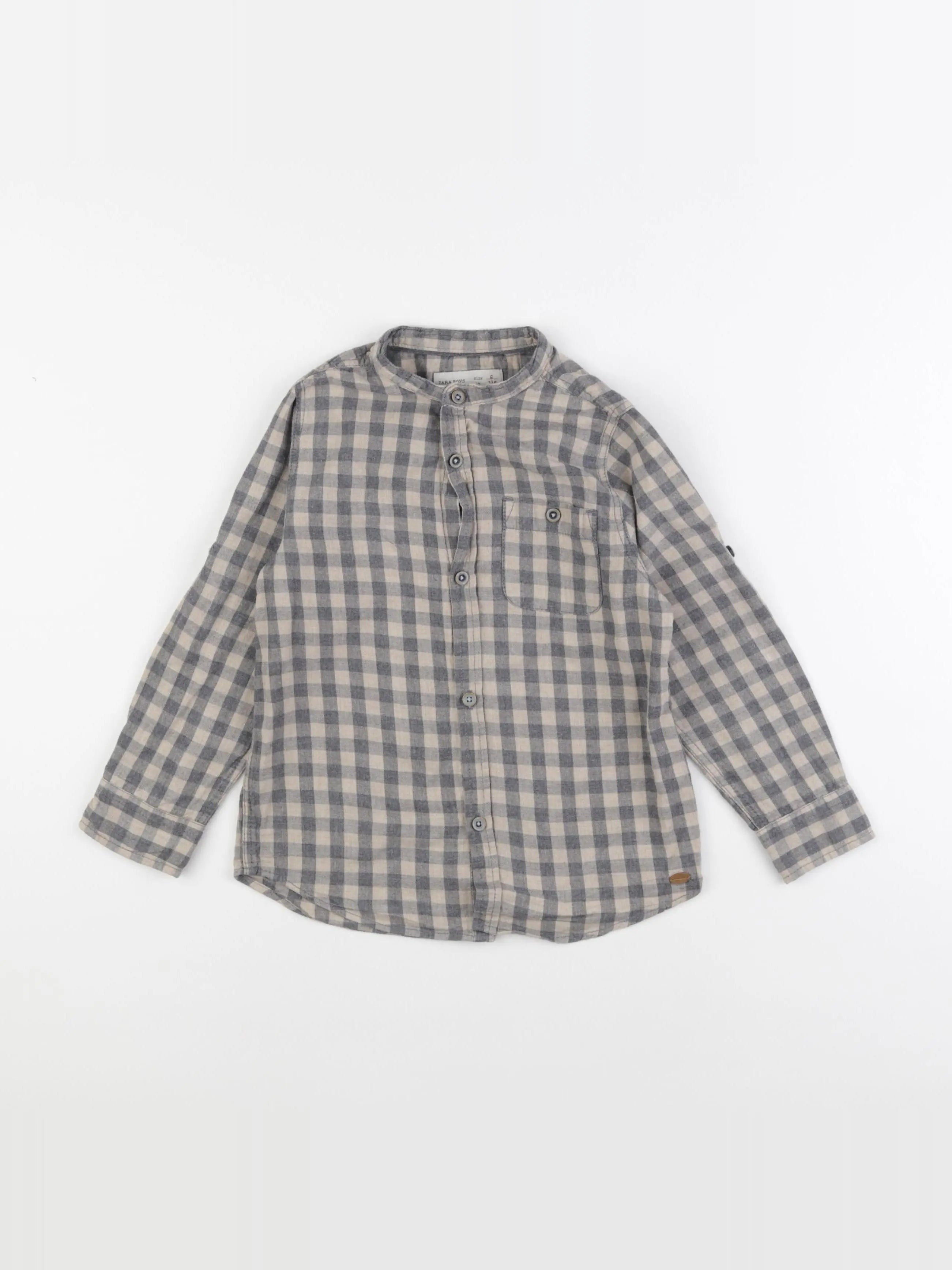 Zara - chemise beige - 6 ans