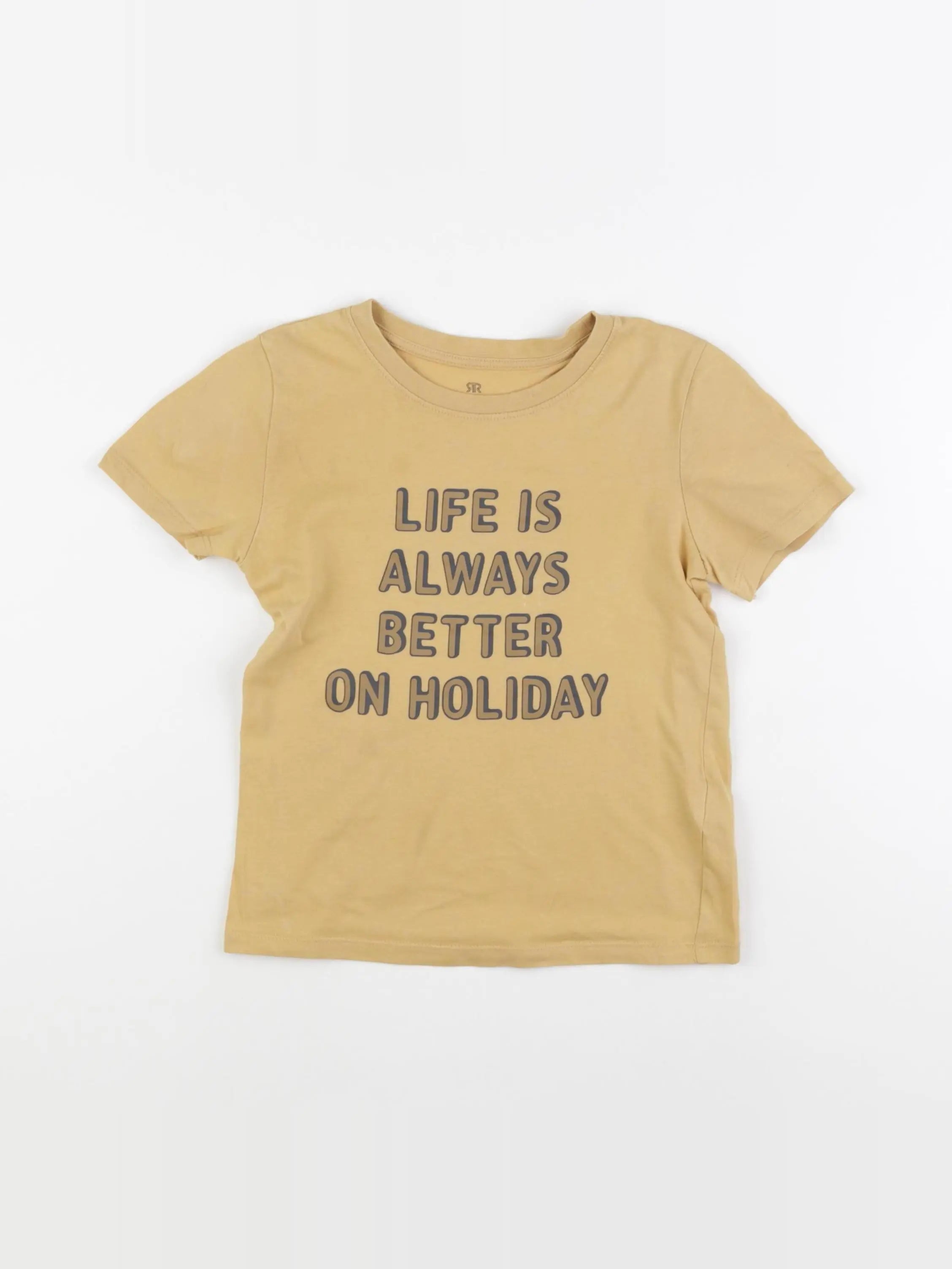 La Redoute - tee-shirt jaune - 6 ans