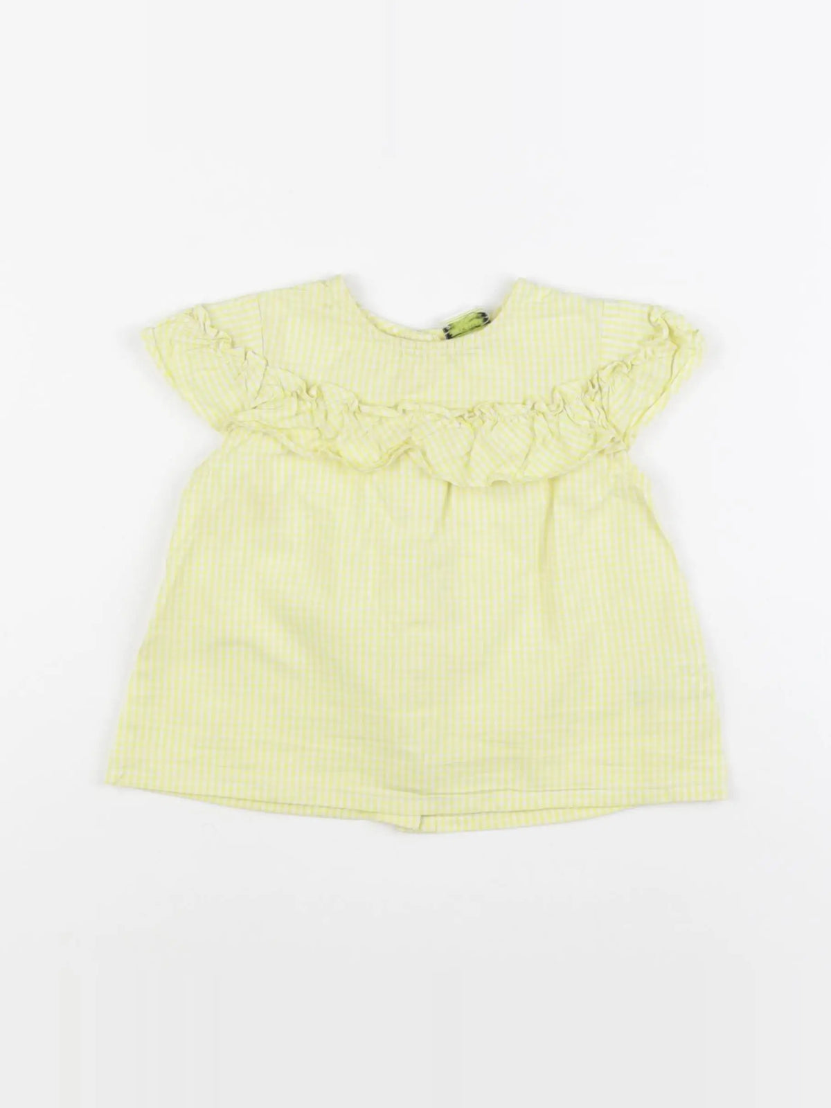 Tape à l'oeil - blouse jaune - 18 mois