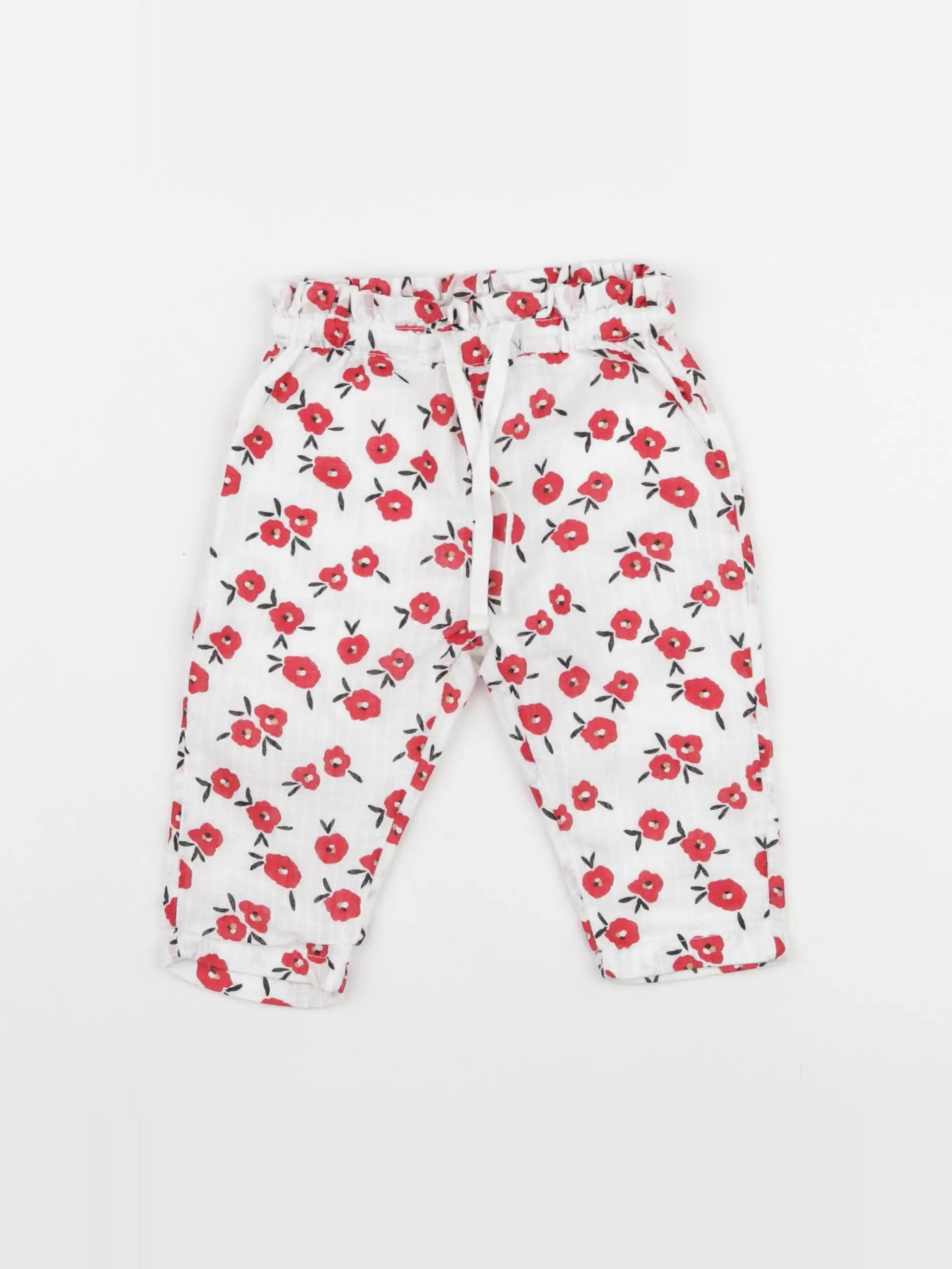 Boutchou - pantalon blanc - 6 mois