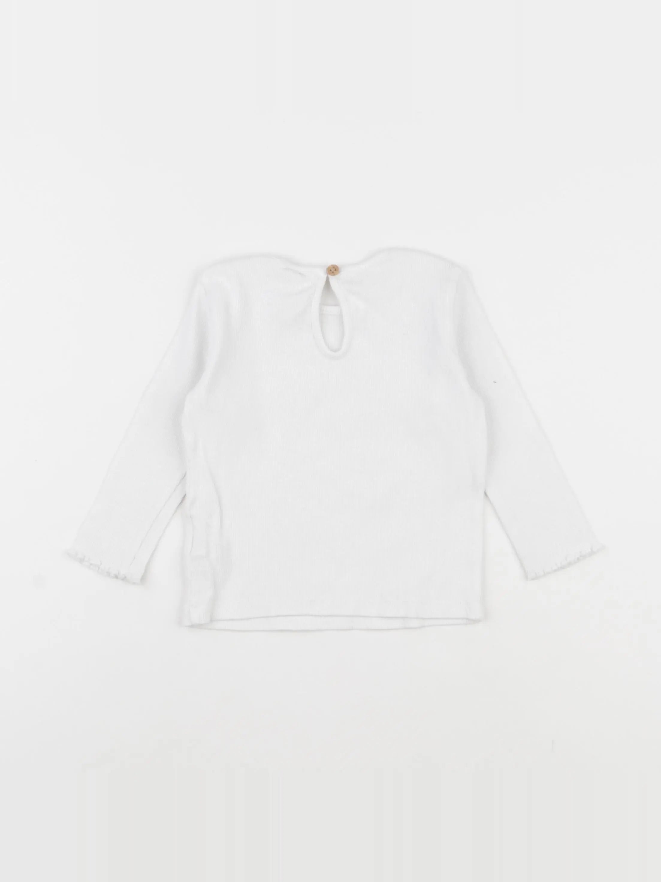 H&M - tee-shirt blanc - 3/6 mois