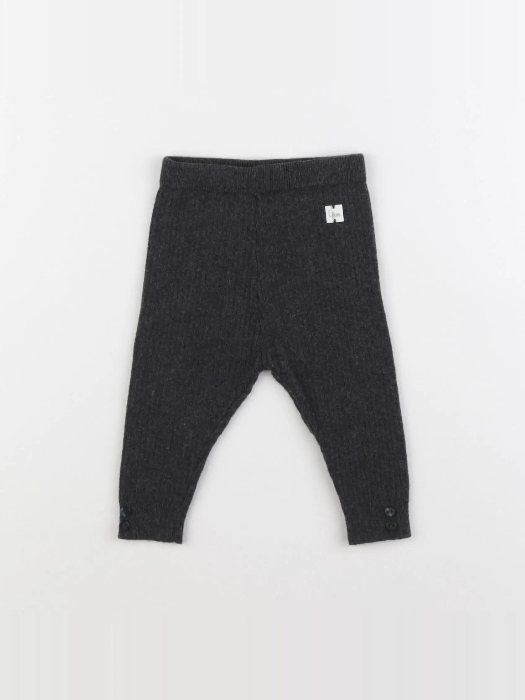 Carrément Beau - legging gris - 6 mois