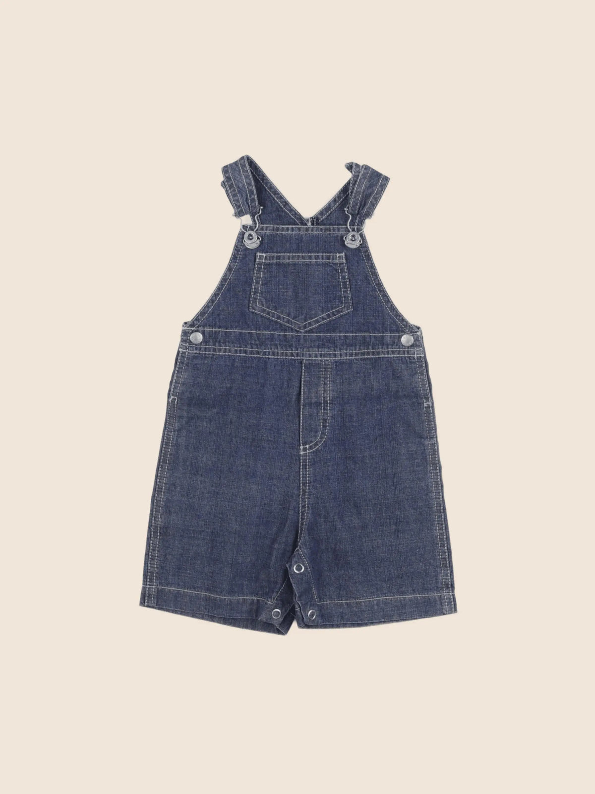Petit Bateau - salopette bleu - 6 mois