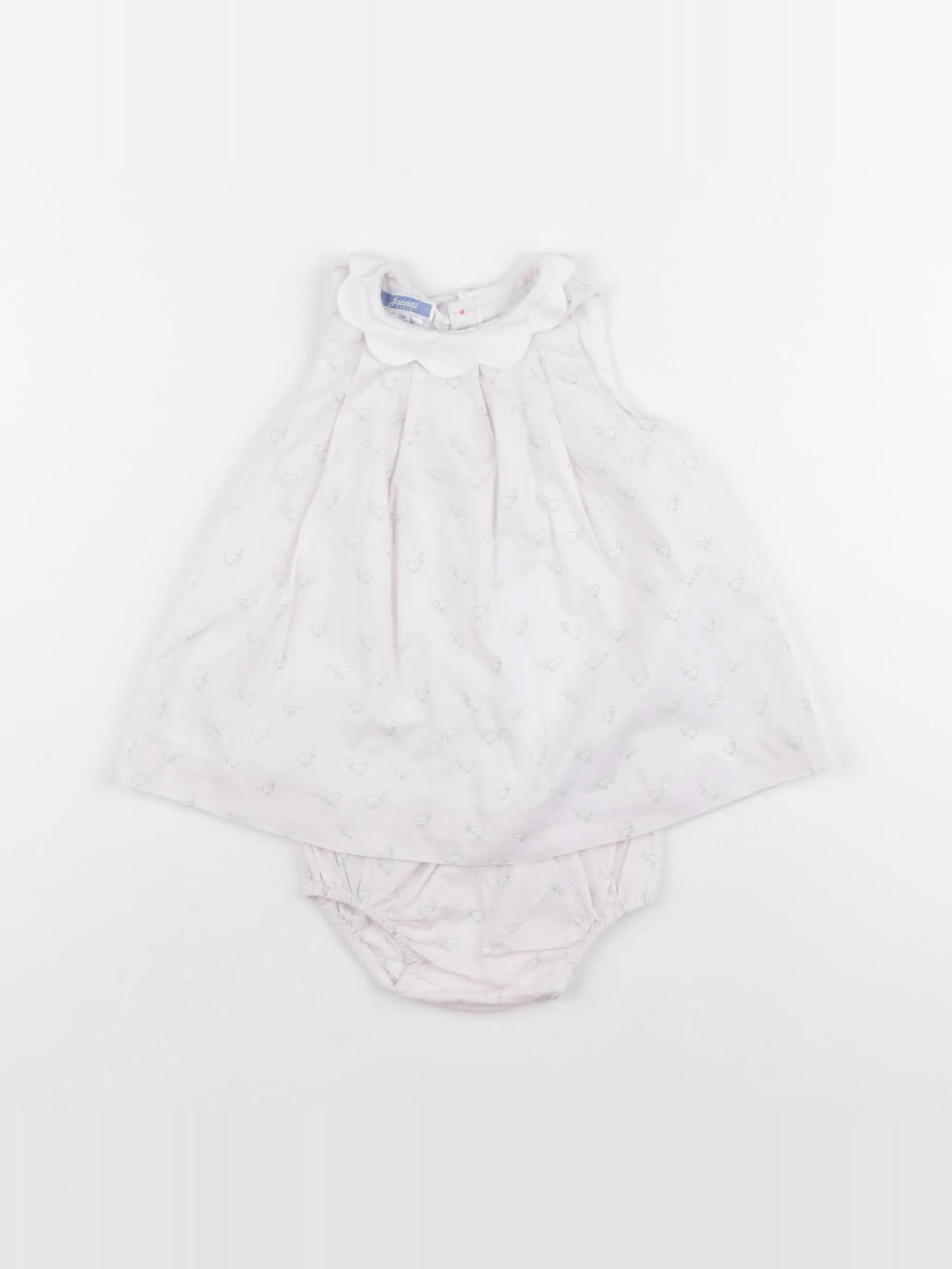 Jacadi - robe rose - 3 mois