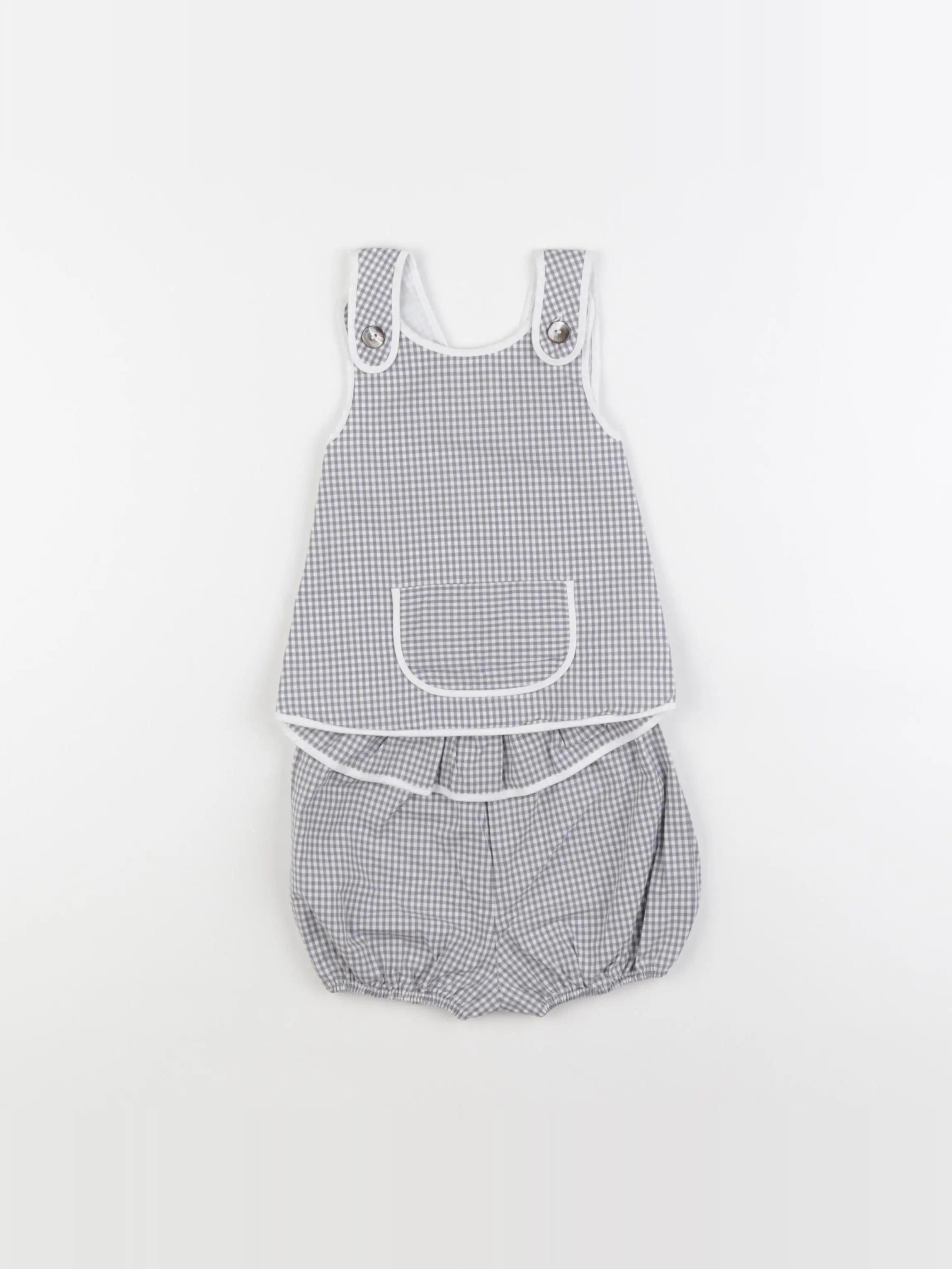 Jacadi - ensemble gris - 6 mois