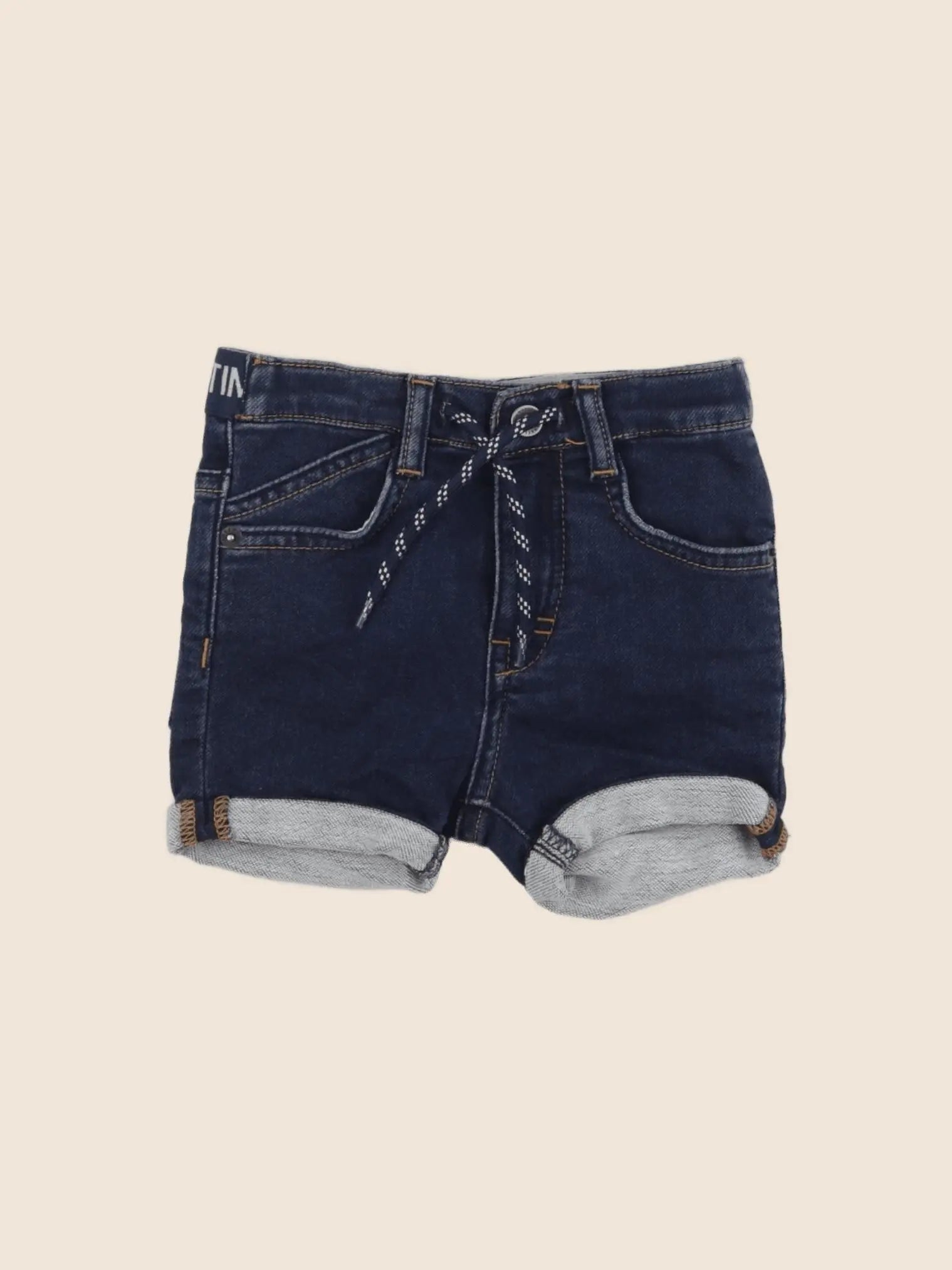 Timberland - short bleu - 12 mois