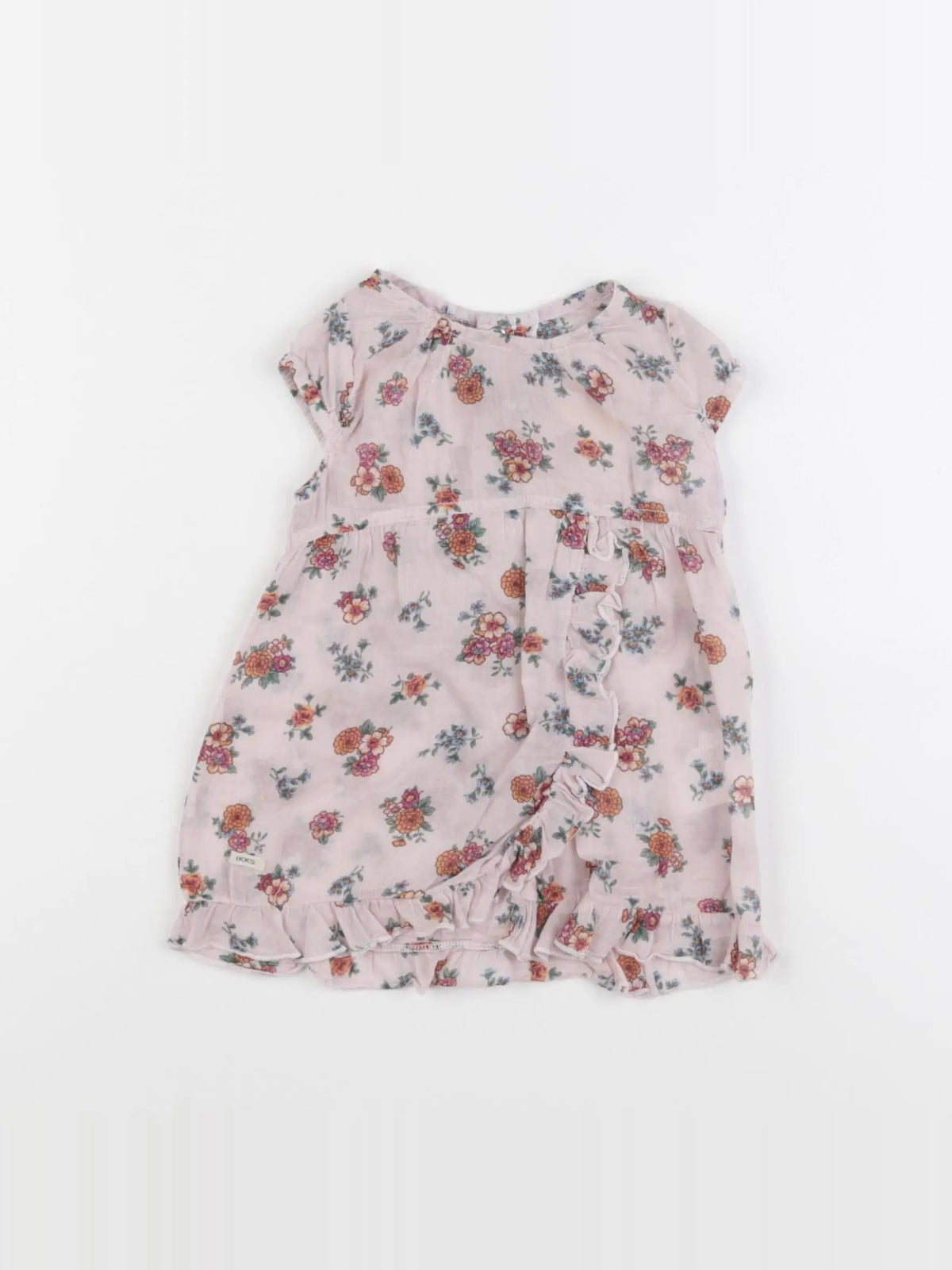 IKKS - robe rose - 6 mois