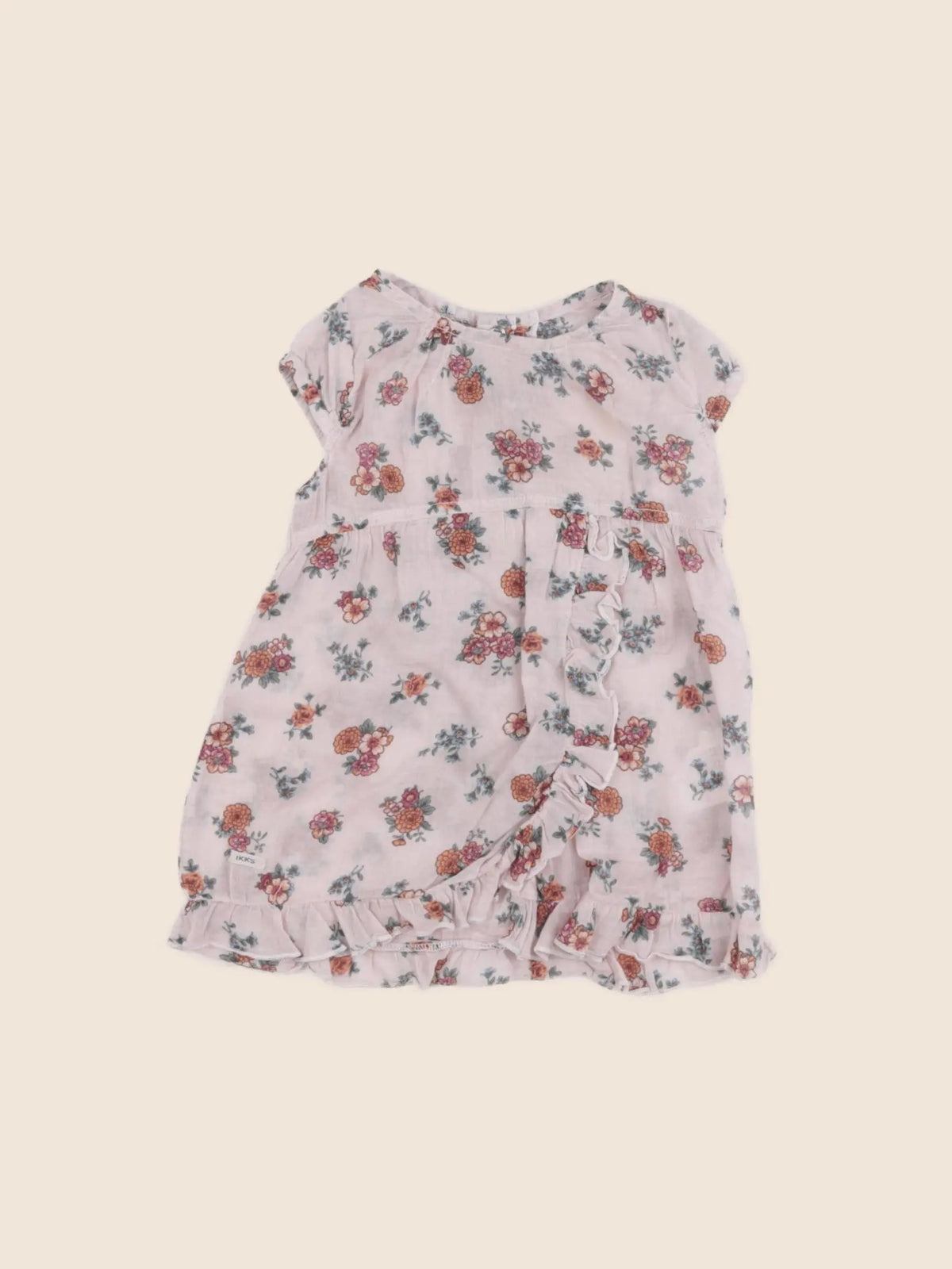 IKKS - robe rose - 6 mois