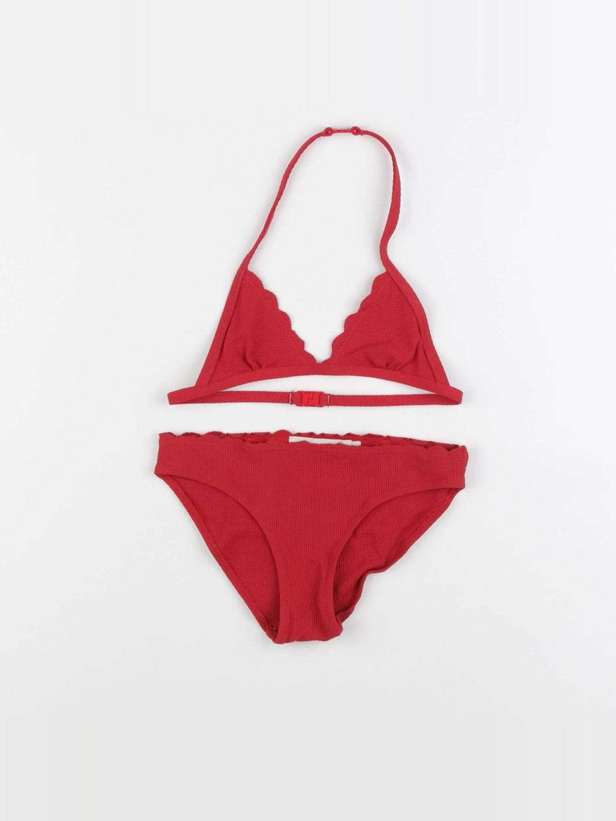 Monoprix - maillot de bain rouge - 6 ans