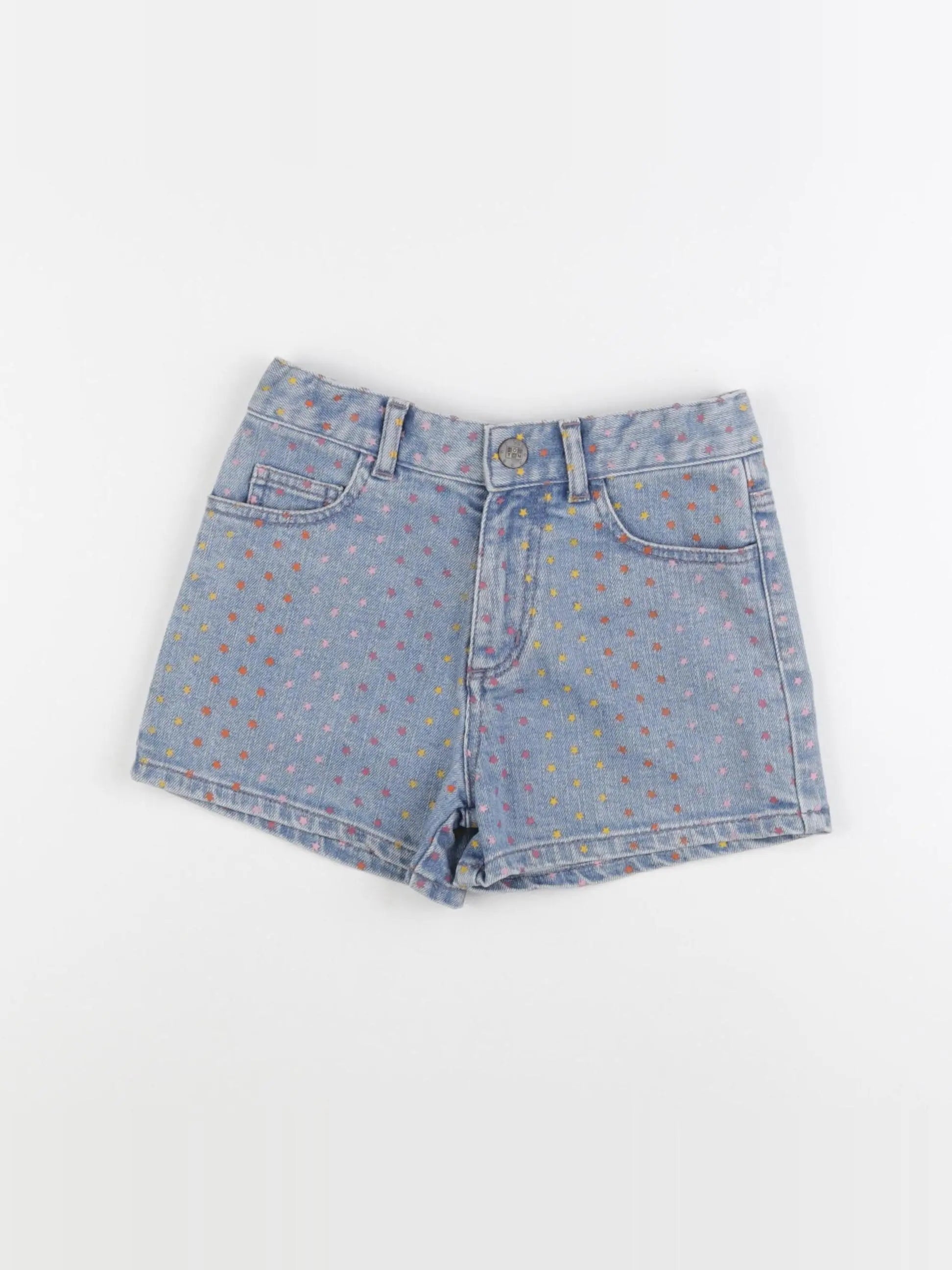 Bonton - short bleu, multicolore - 6 ans