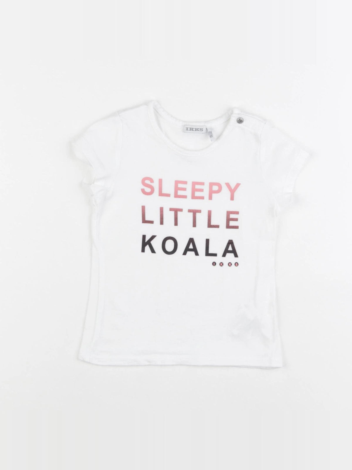 IKKS - tee-shirt blanc - 18 mois