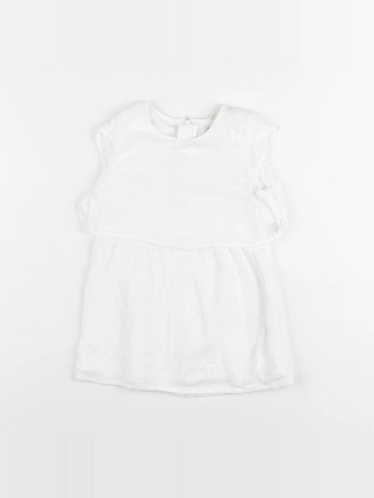 IKKS - robe blanc - 18 mois
