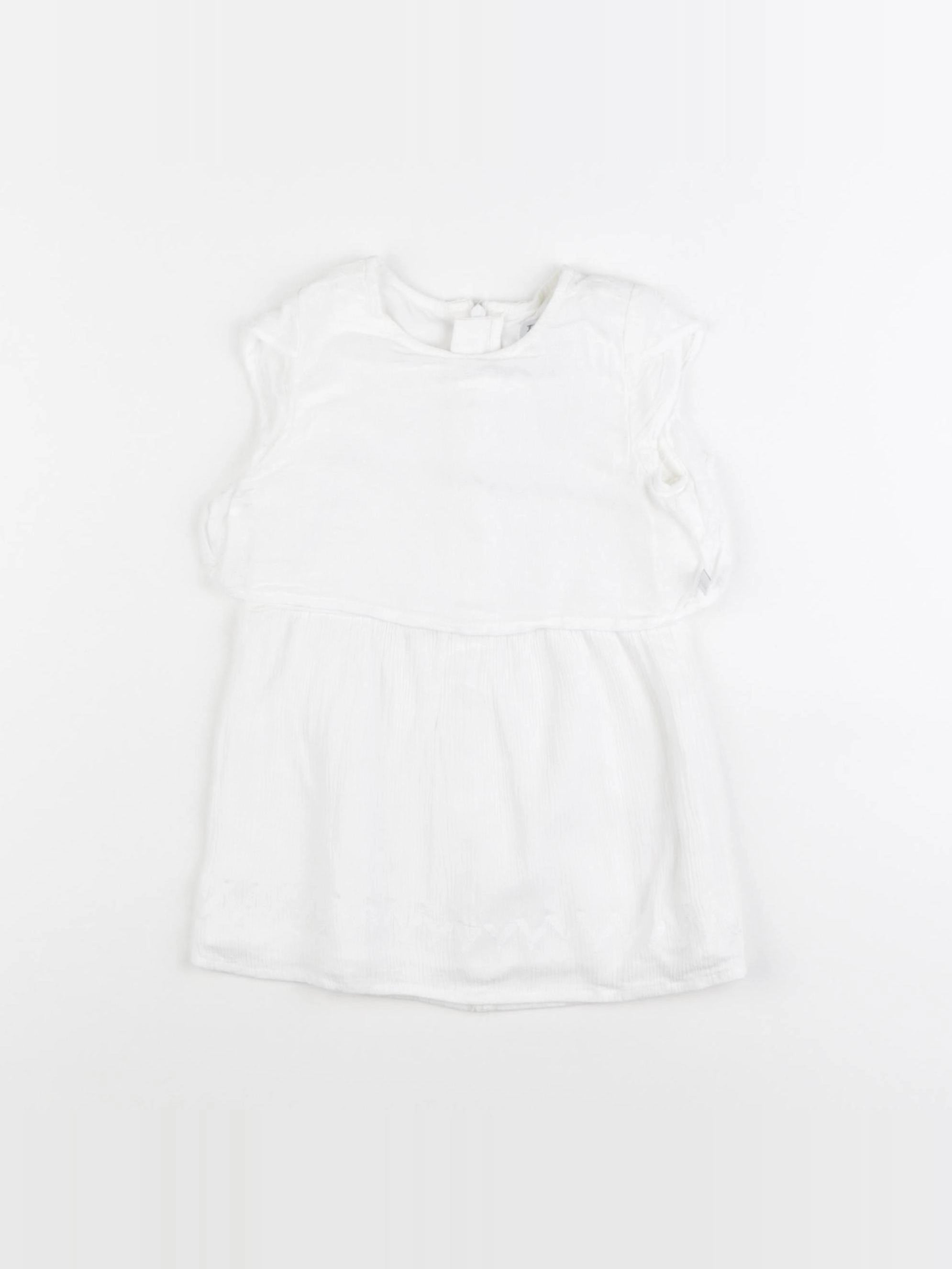 IKKS - robe blanc - 18 mois