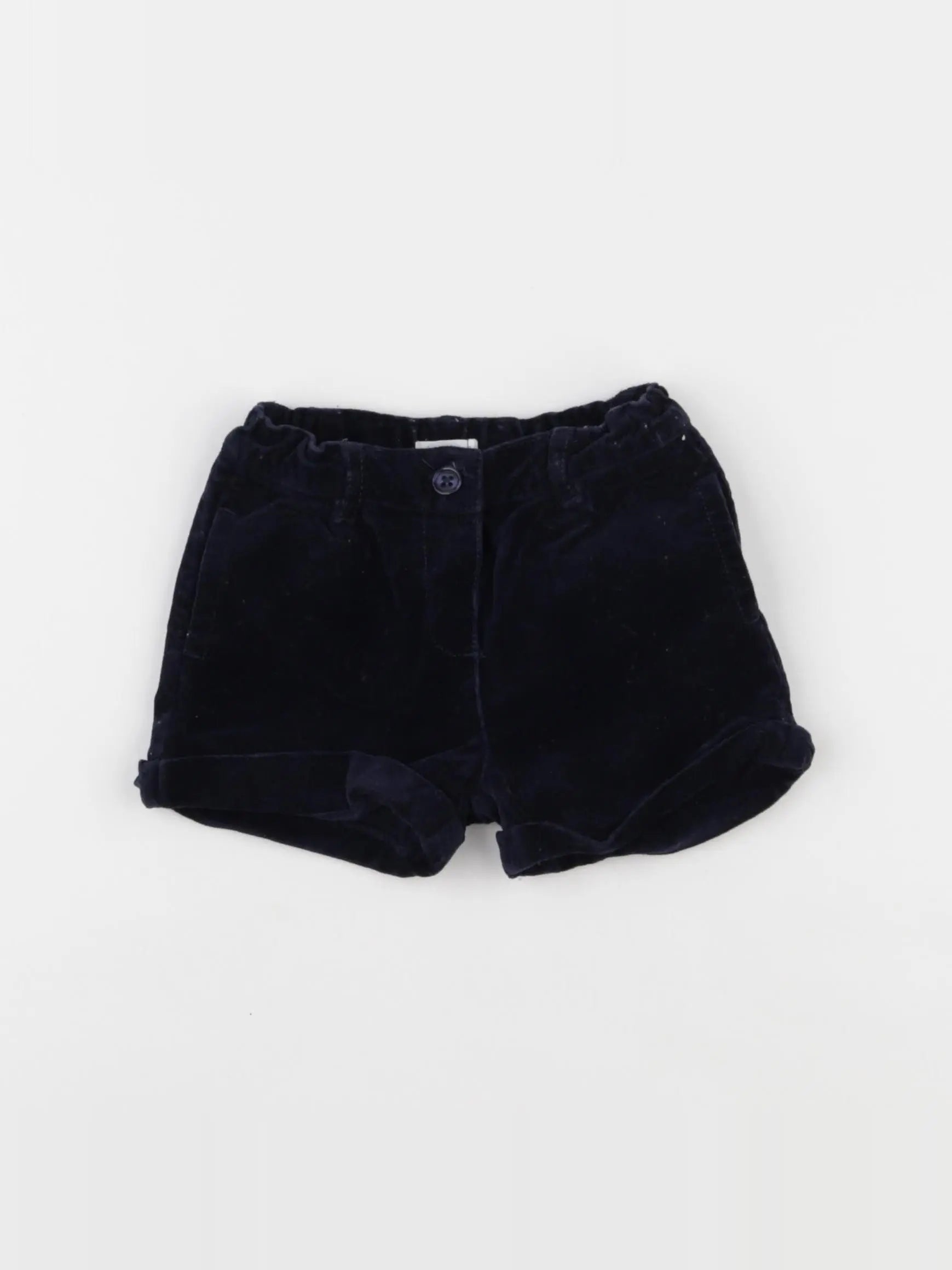 Boutchou - short bleu - 12 mois