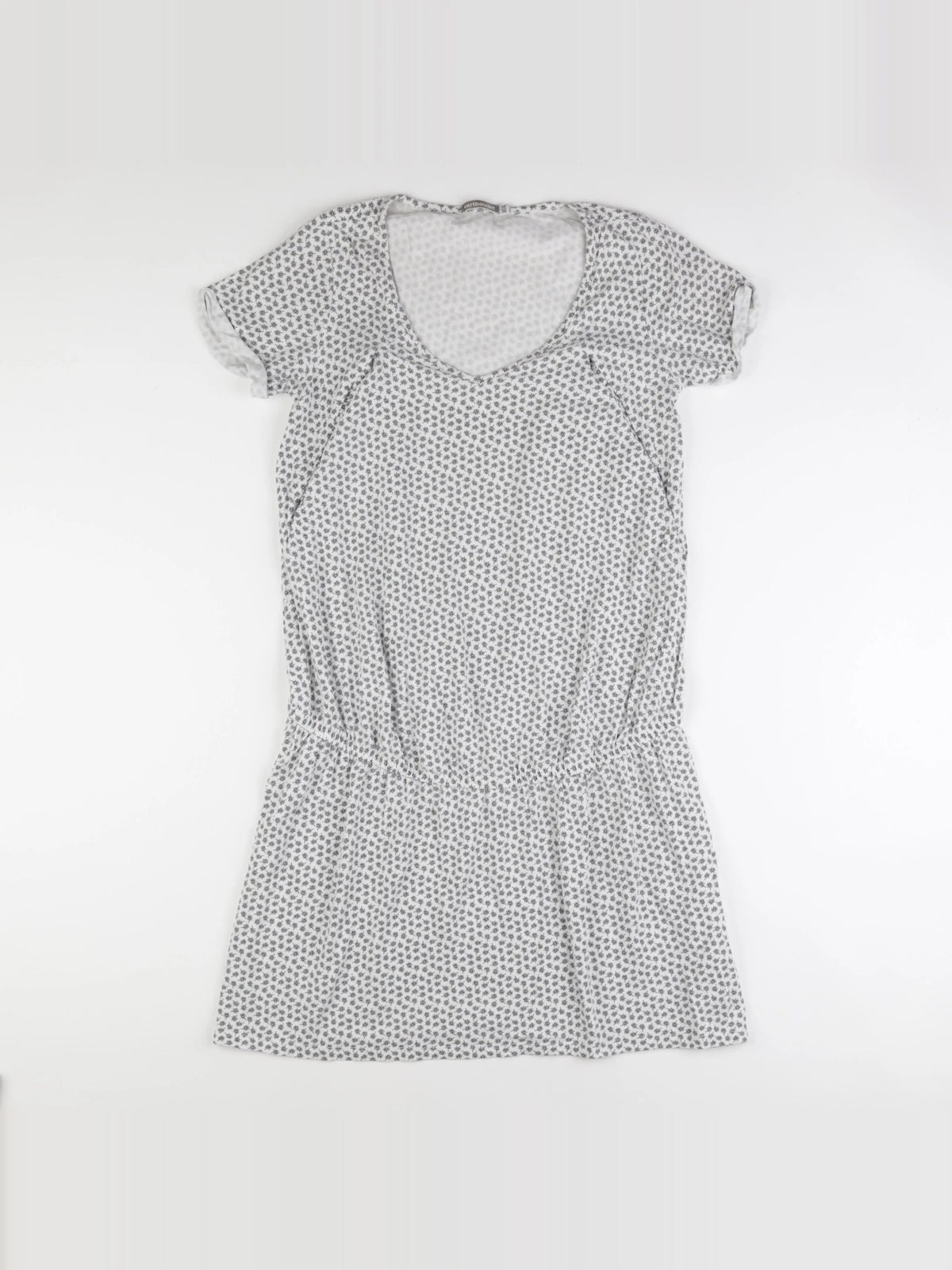 Vertbaudet - robe allaitement blanc, gris - 34 à 36