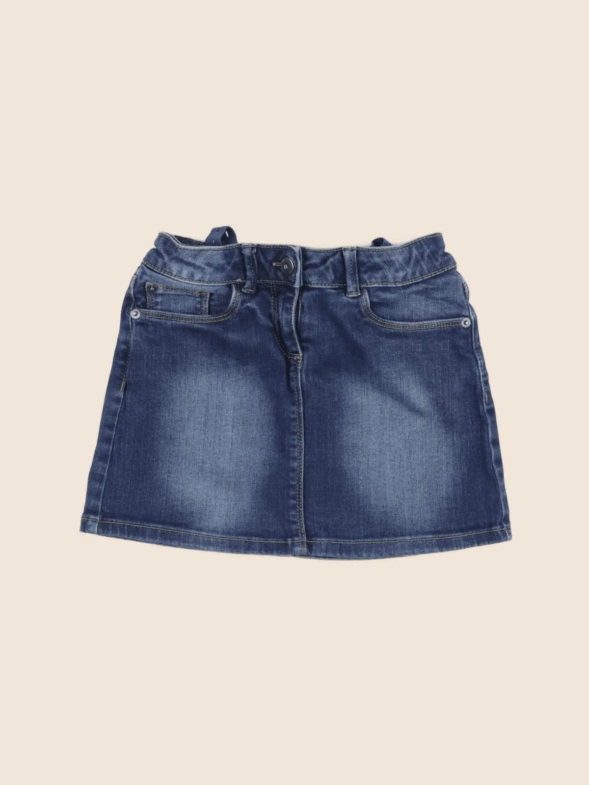Vertbaudet - jupe bleu - 7 ans