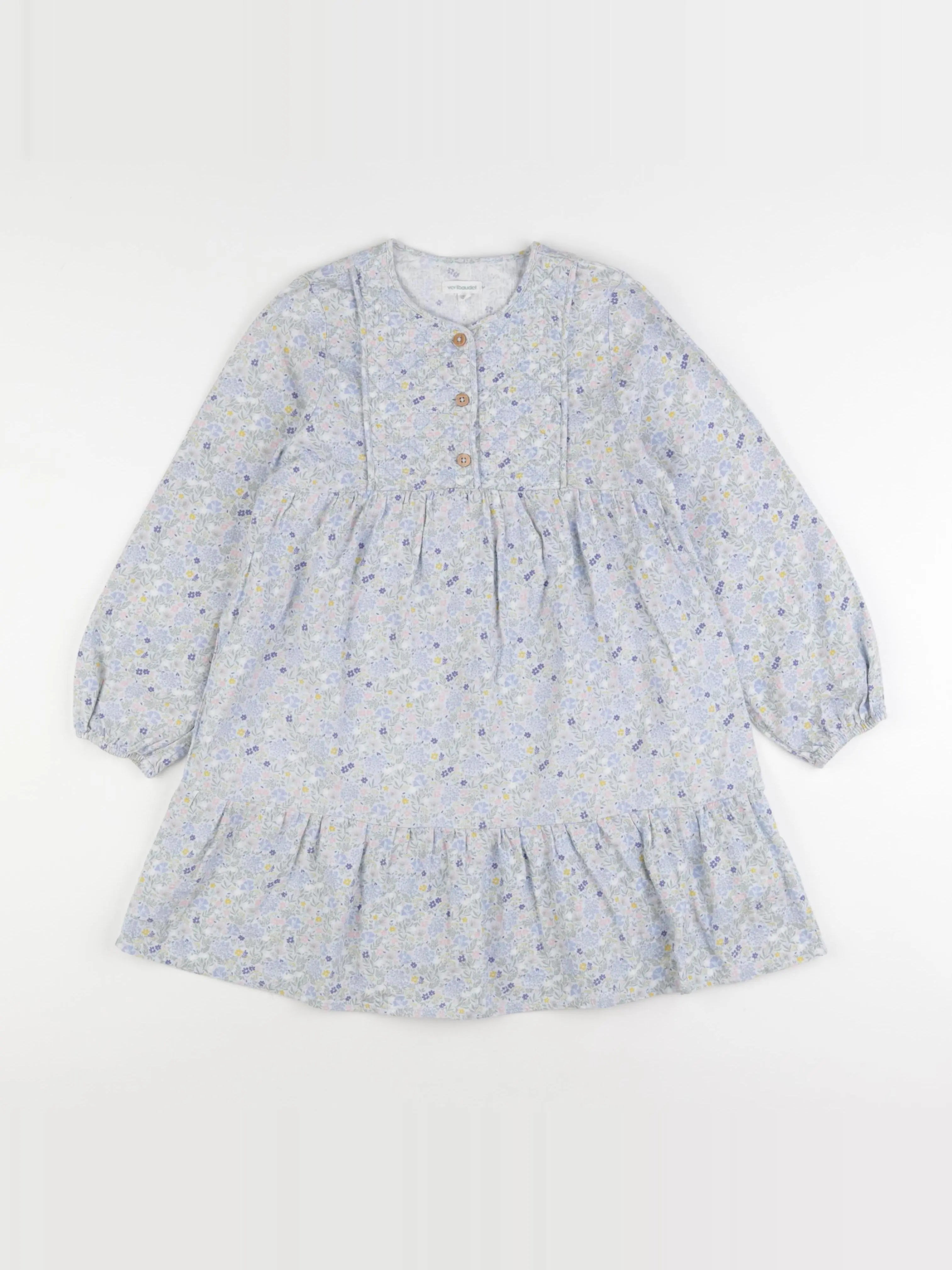 Vertbaudet - robe bleu - 9 ans