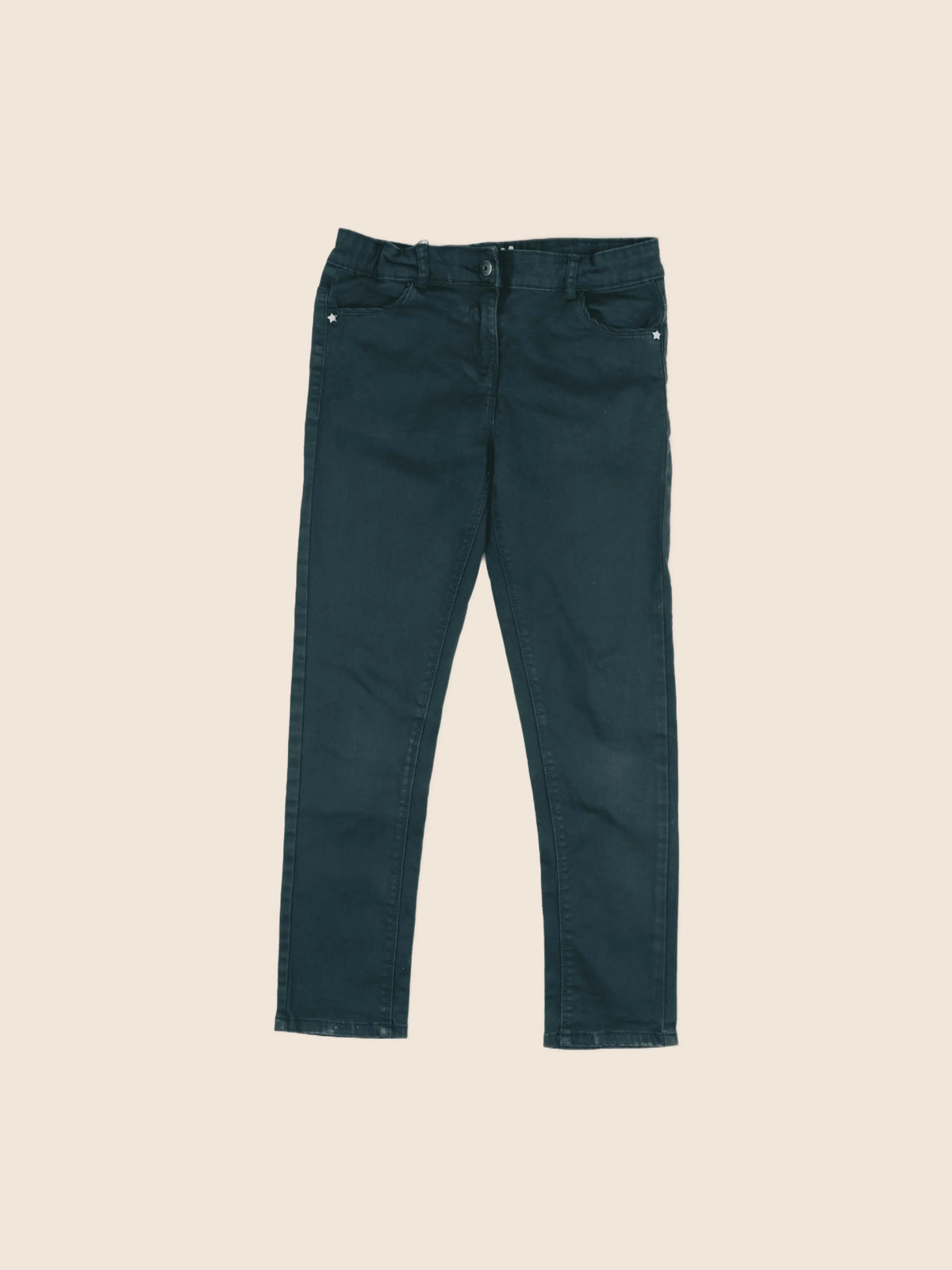 Vertbaudet - jean vert - 9 ans