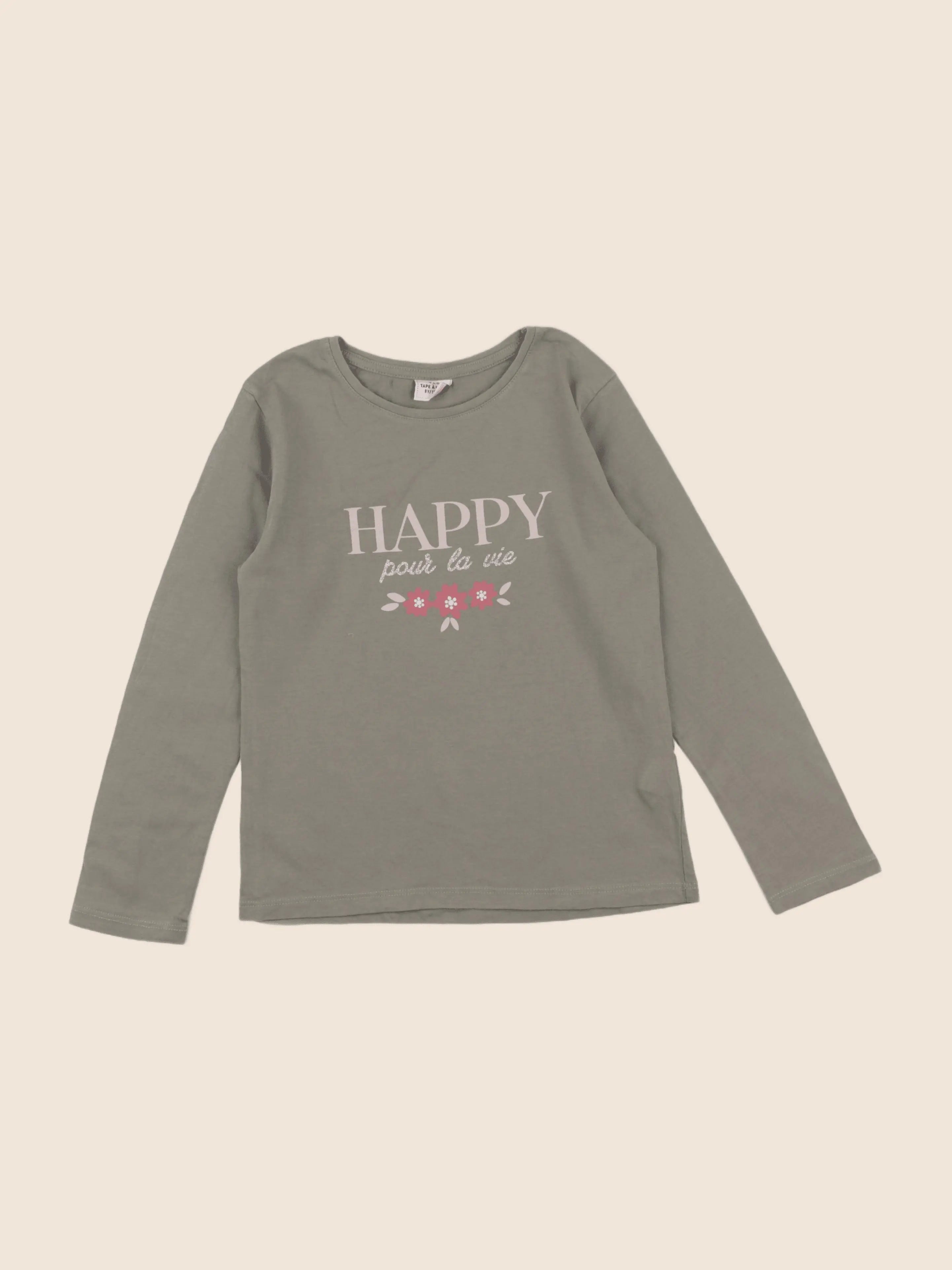 Tape à l'oeil - tee-shirt vert - 8 ans
