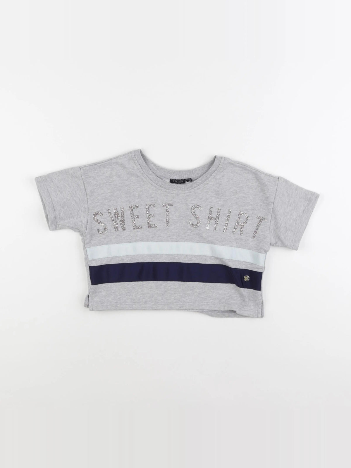 IKKS - sweat gris - 6 ans