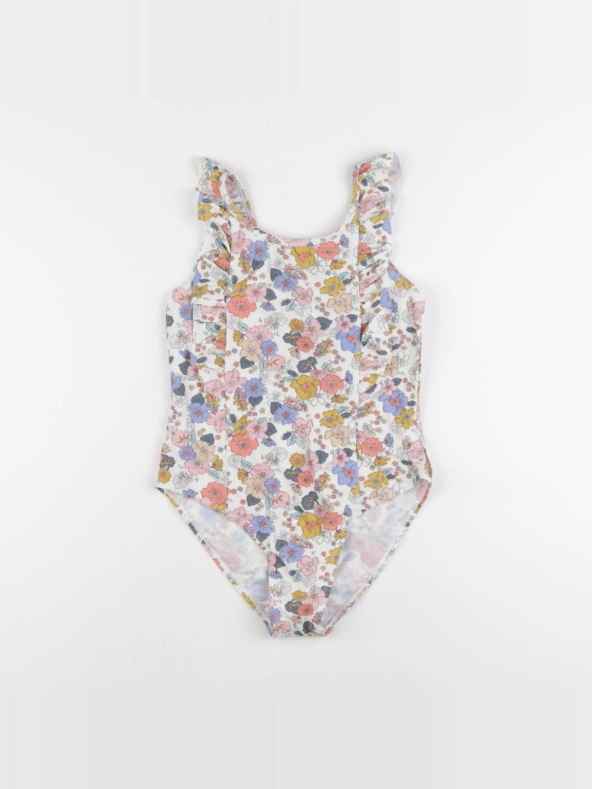 Vertbaudet - maillot de bain multicolore - 12 ans