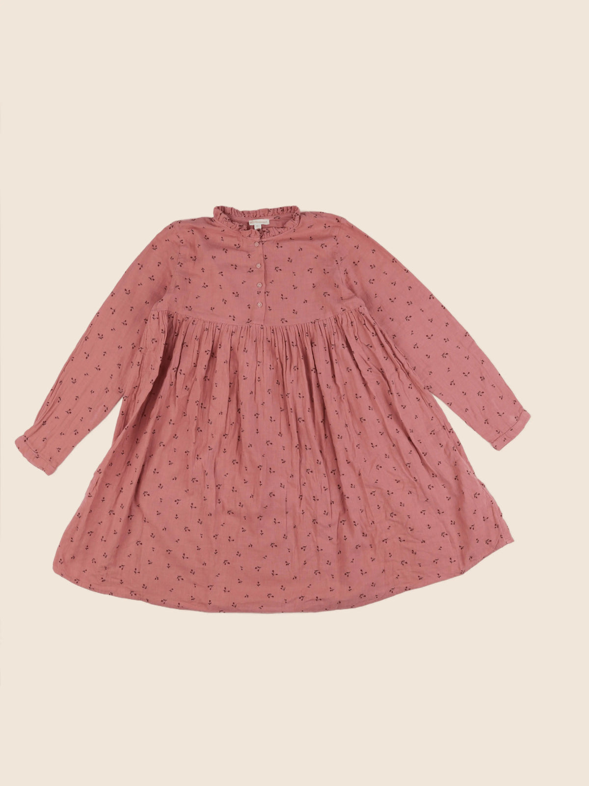 Vertbaudet - robe orange - 12 ans