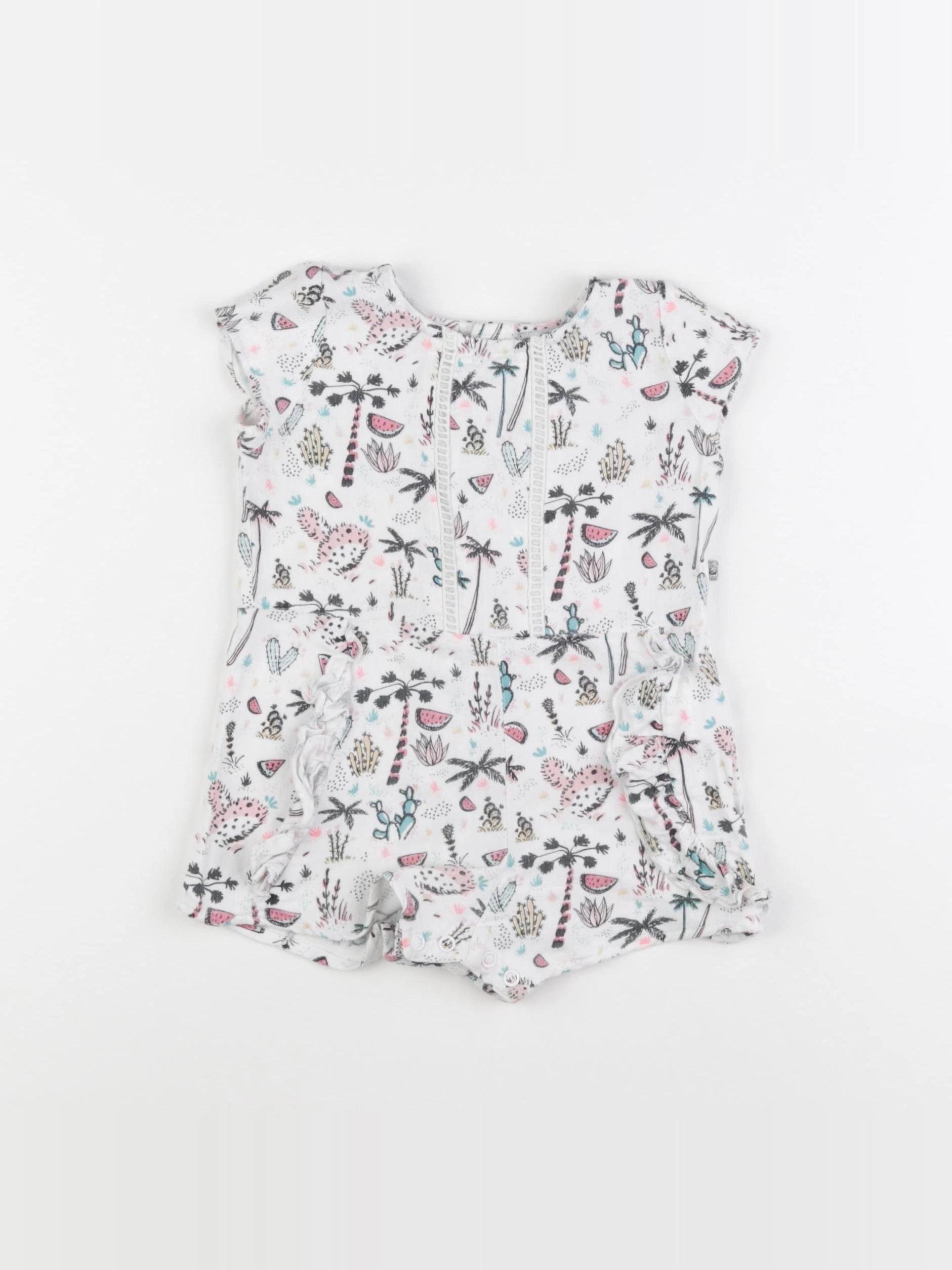 IKKS - combinaison multicolore - 12 mois