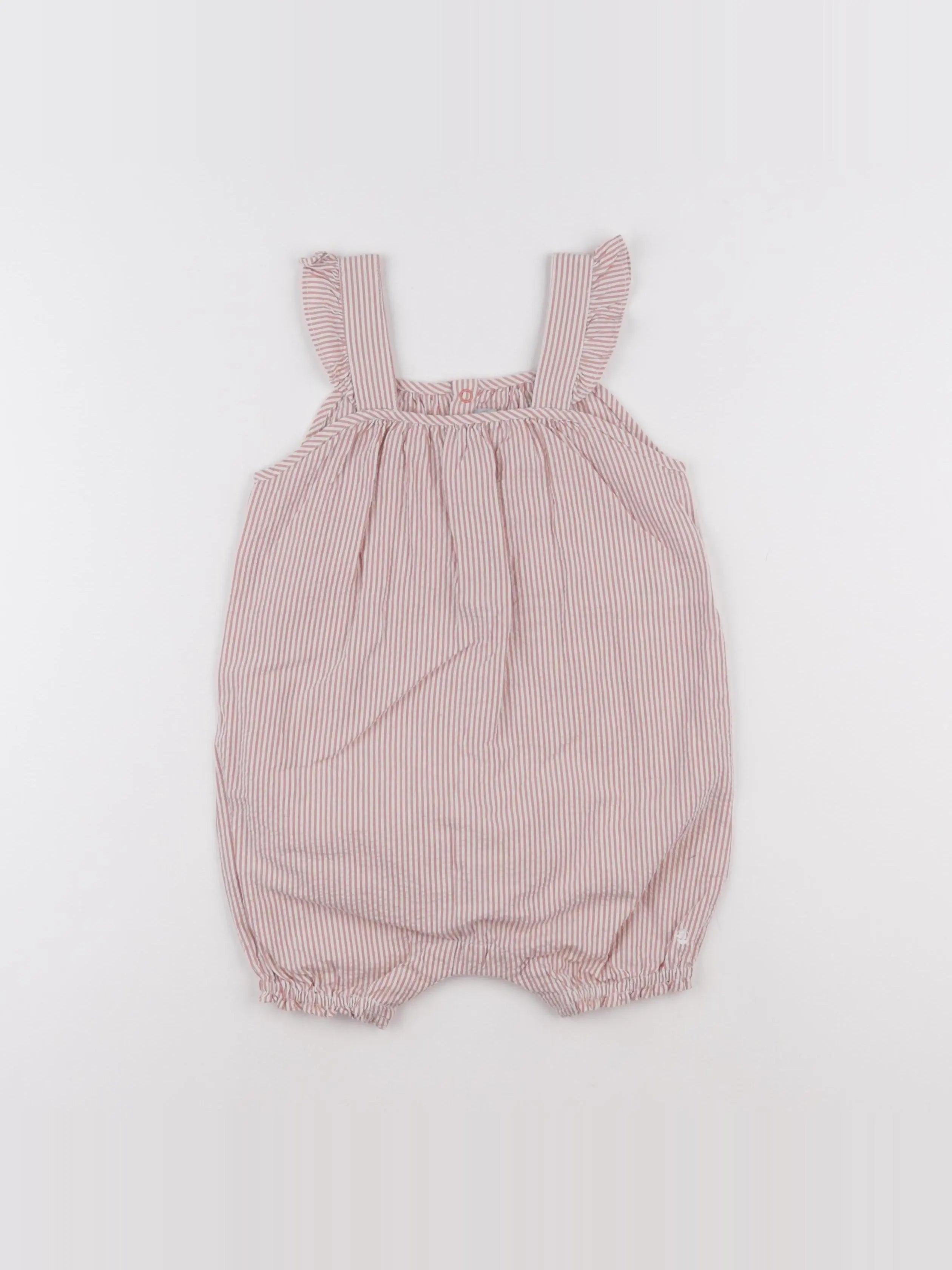 Petit Bateau - combinaison rose - 24 mois