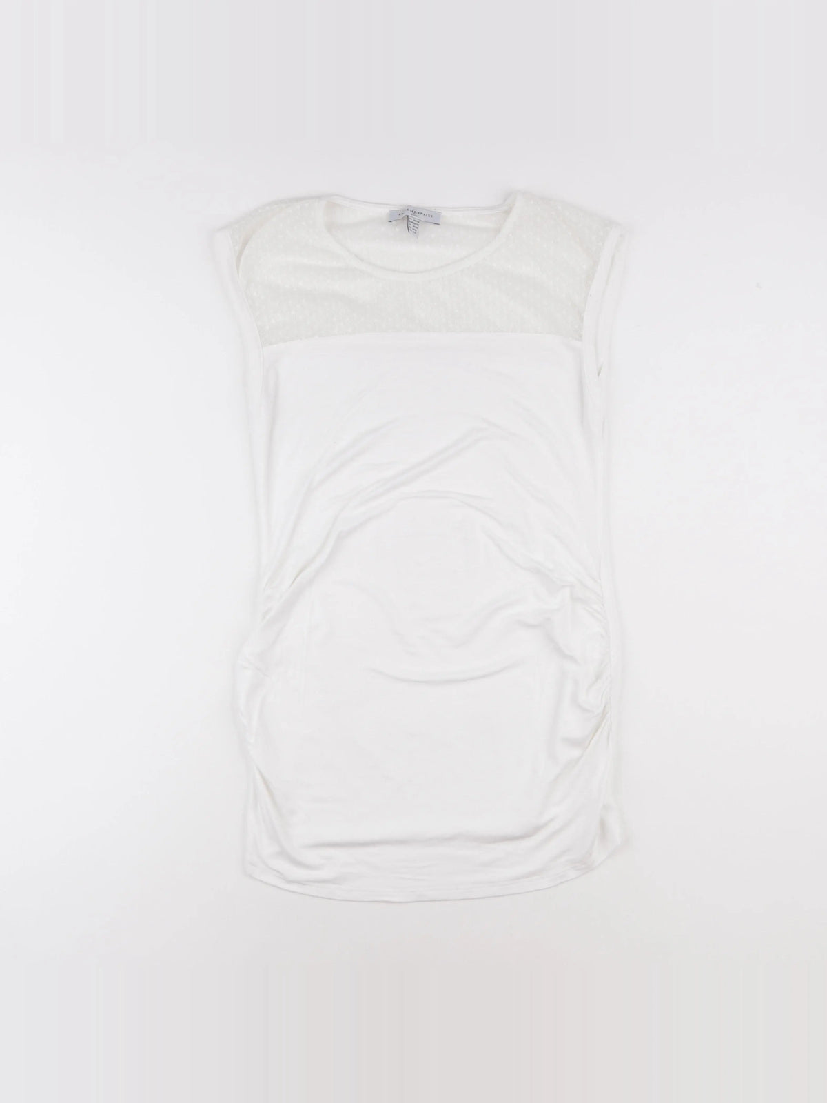 Envie de fraise - blouse grossesse blanc - 36 à 38