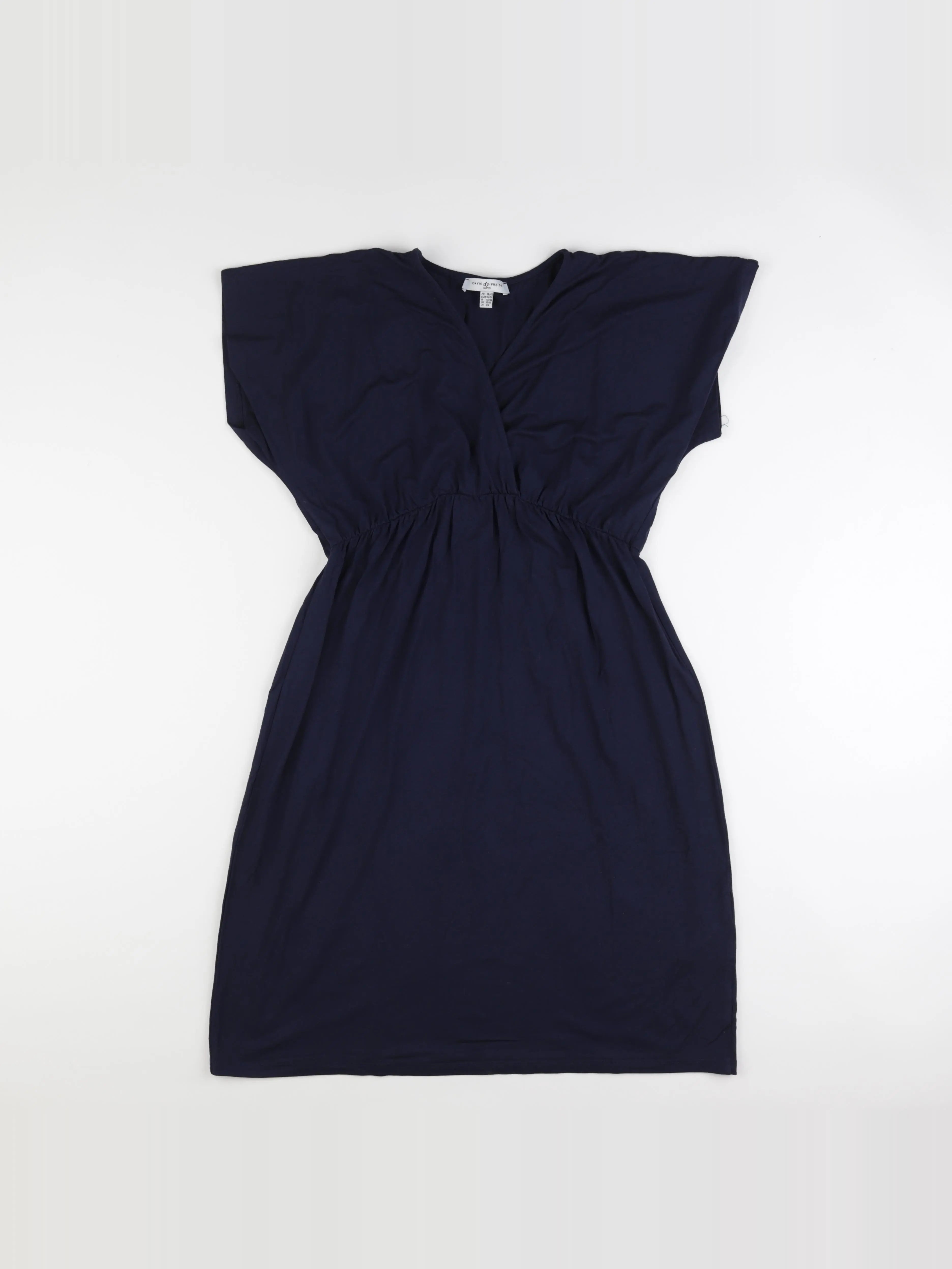 Envie de fraise - robe grossesse bleu - 38 à 40