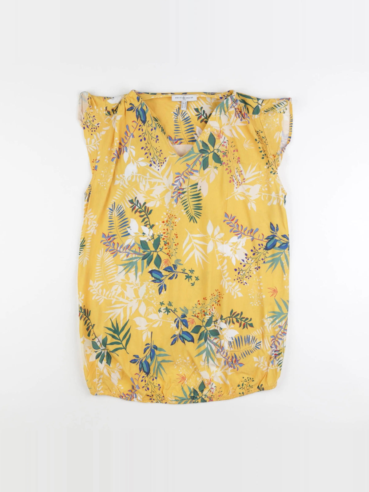 Envie de fraise - blouse grossesse jaune - 38