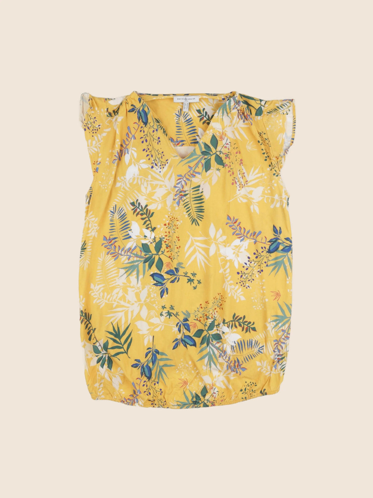 Envie de fraise - blouse grossesse jaune - 38