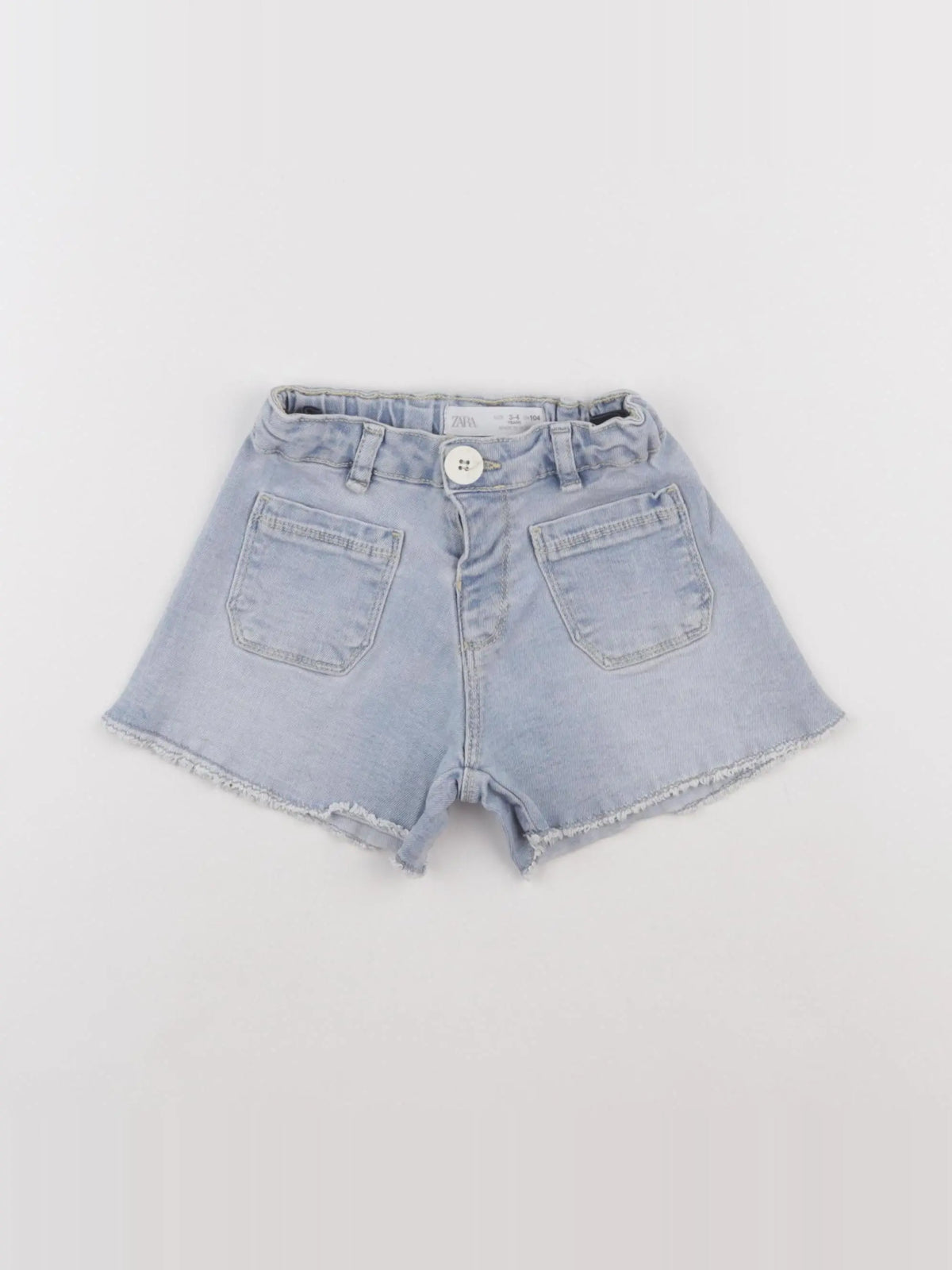 Zara - short bleu - 3/4 ans