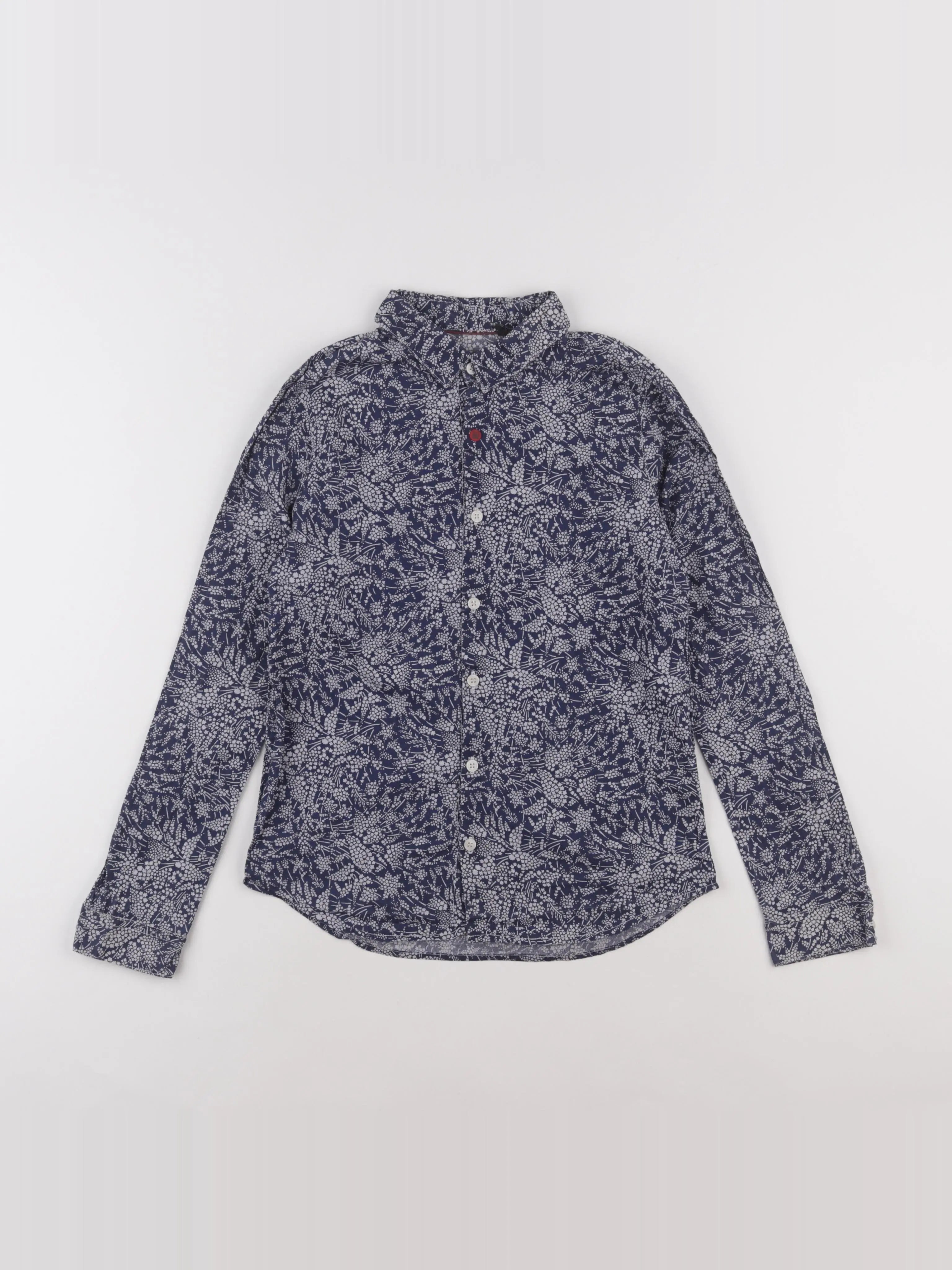 IKKS - chemise blanc, bleu - 10 ans