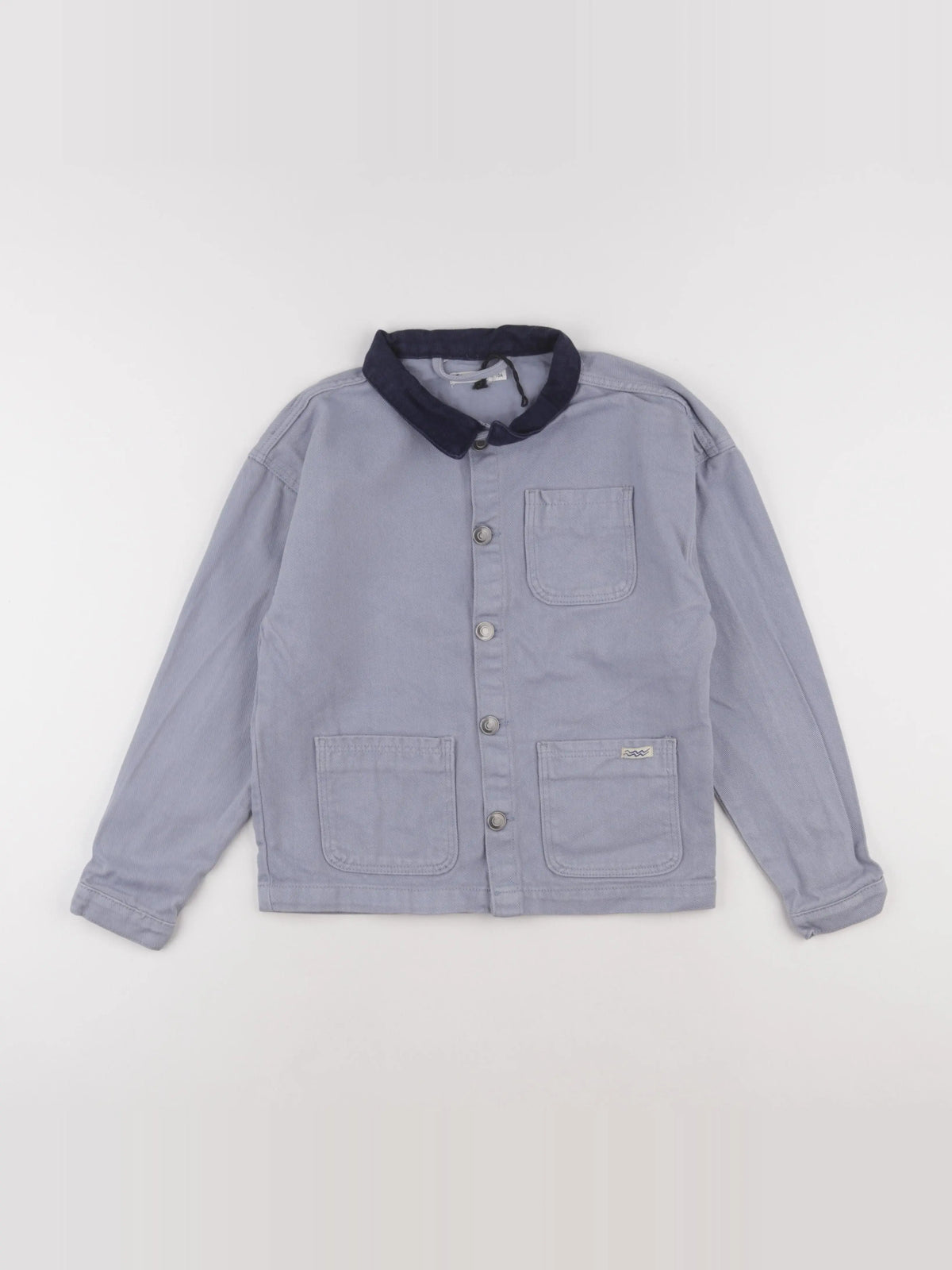 Eden & Victor - veste bleu - 10 ans