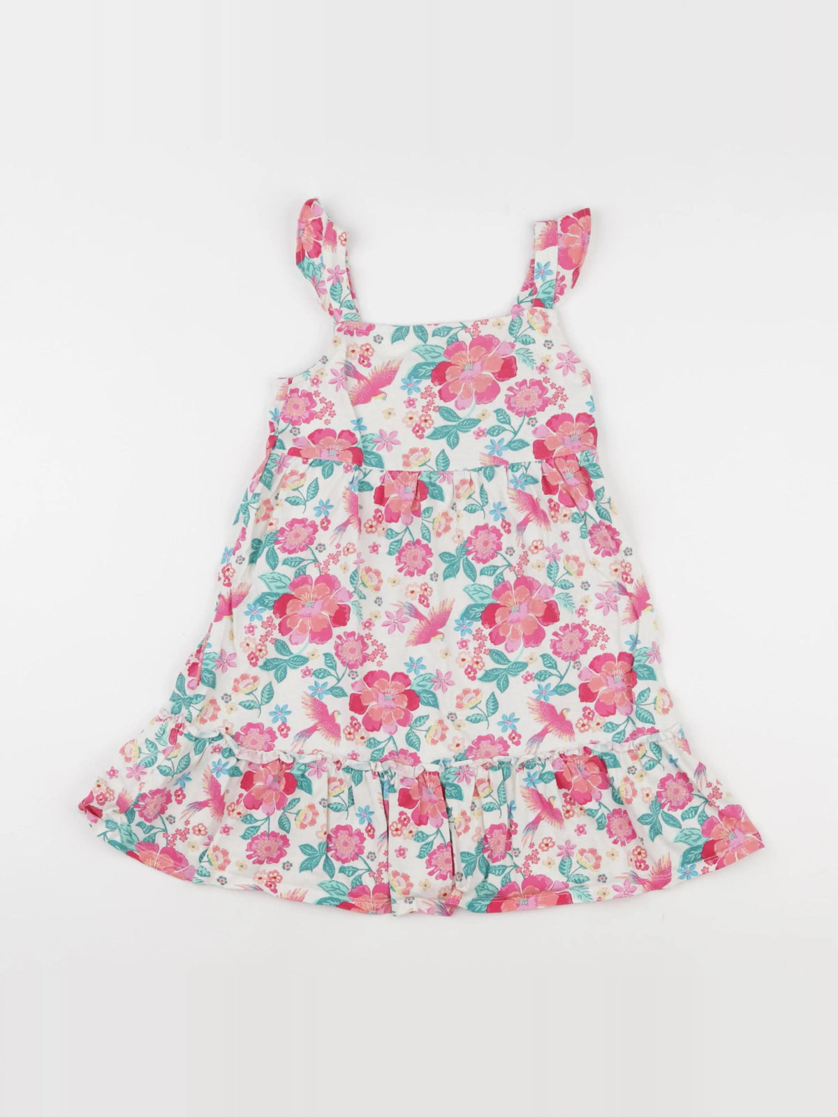 Vertbaudet - robe multicolore - 6 ans