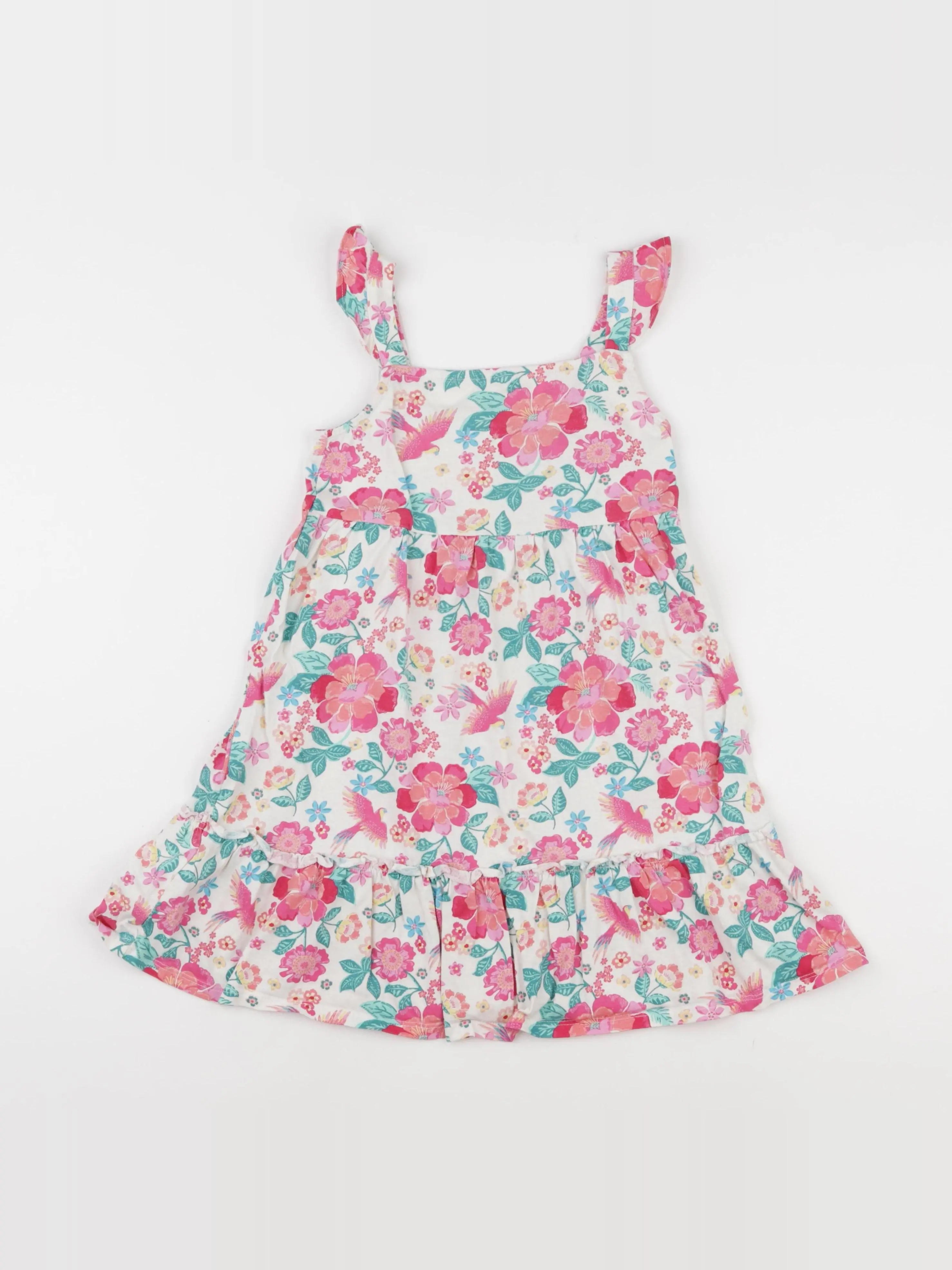 Vertbaudet - robe multicolore - 6 ans