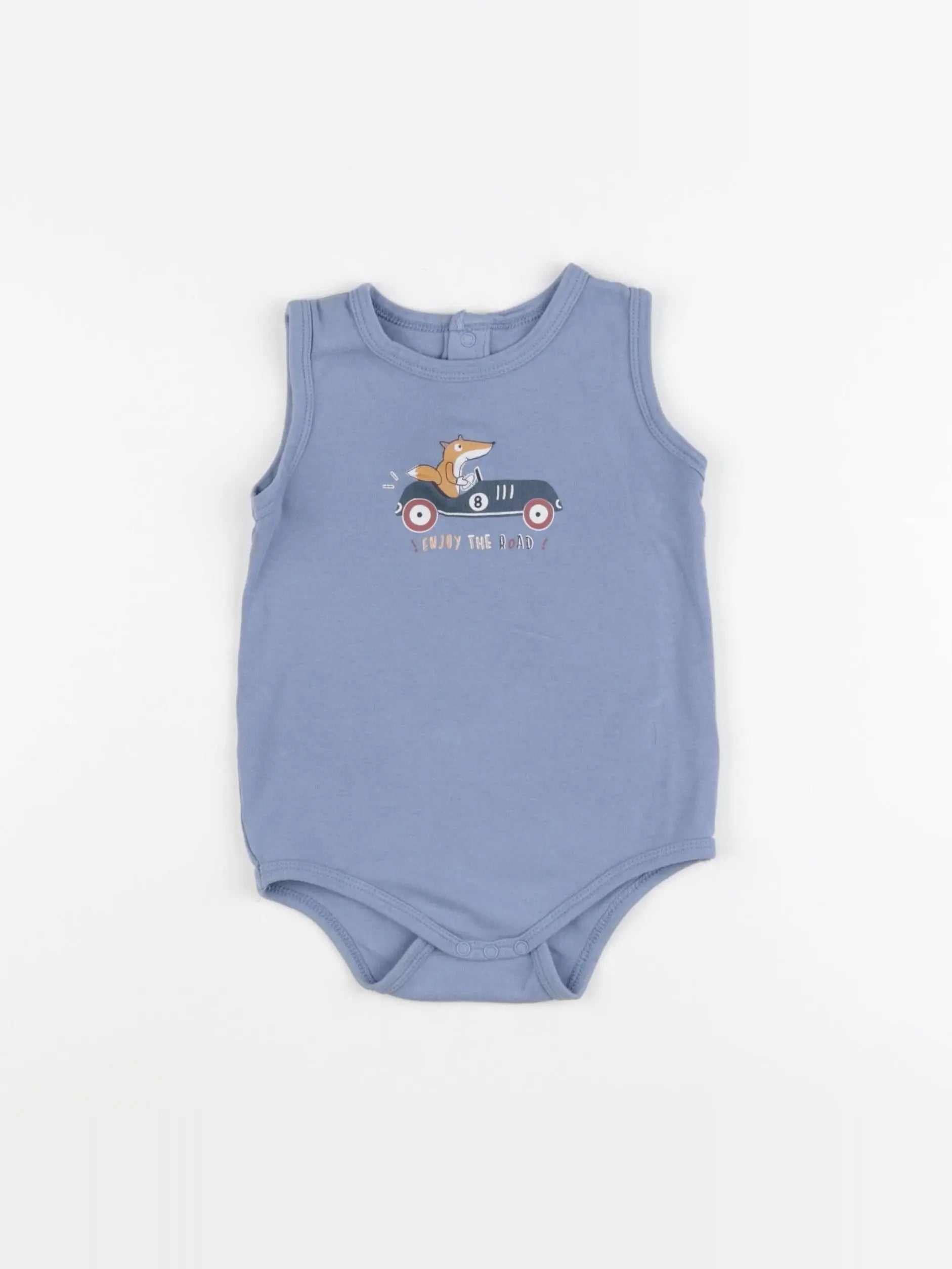 Vertbaudet - body bleu - 2 ans