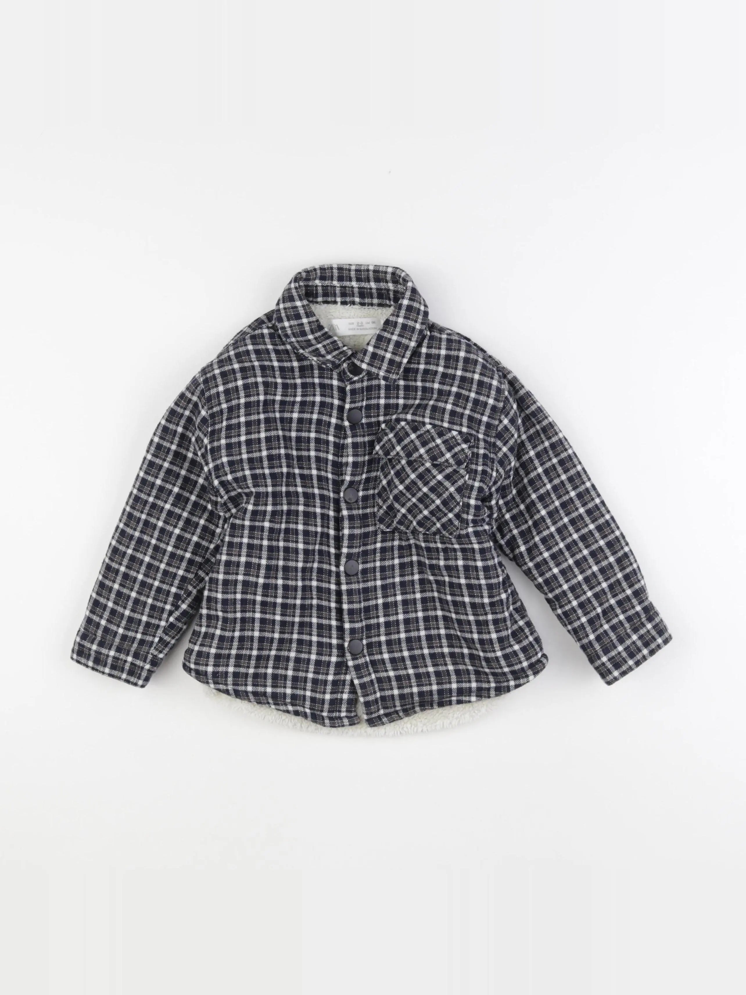 Zara - veste bleu - 2/3 ans