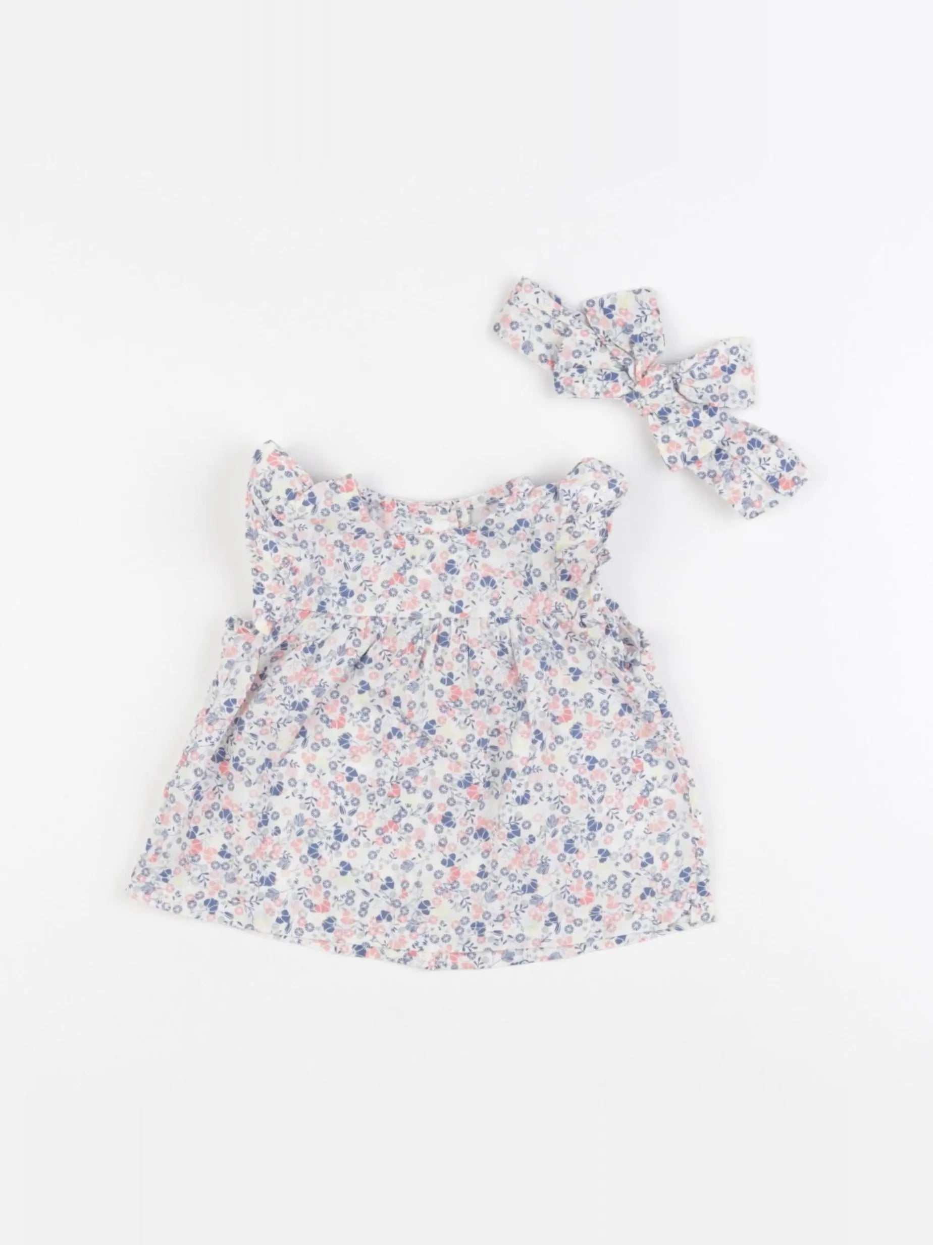 Vertbaudet - blouse rose - 3 mois