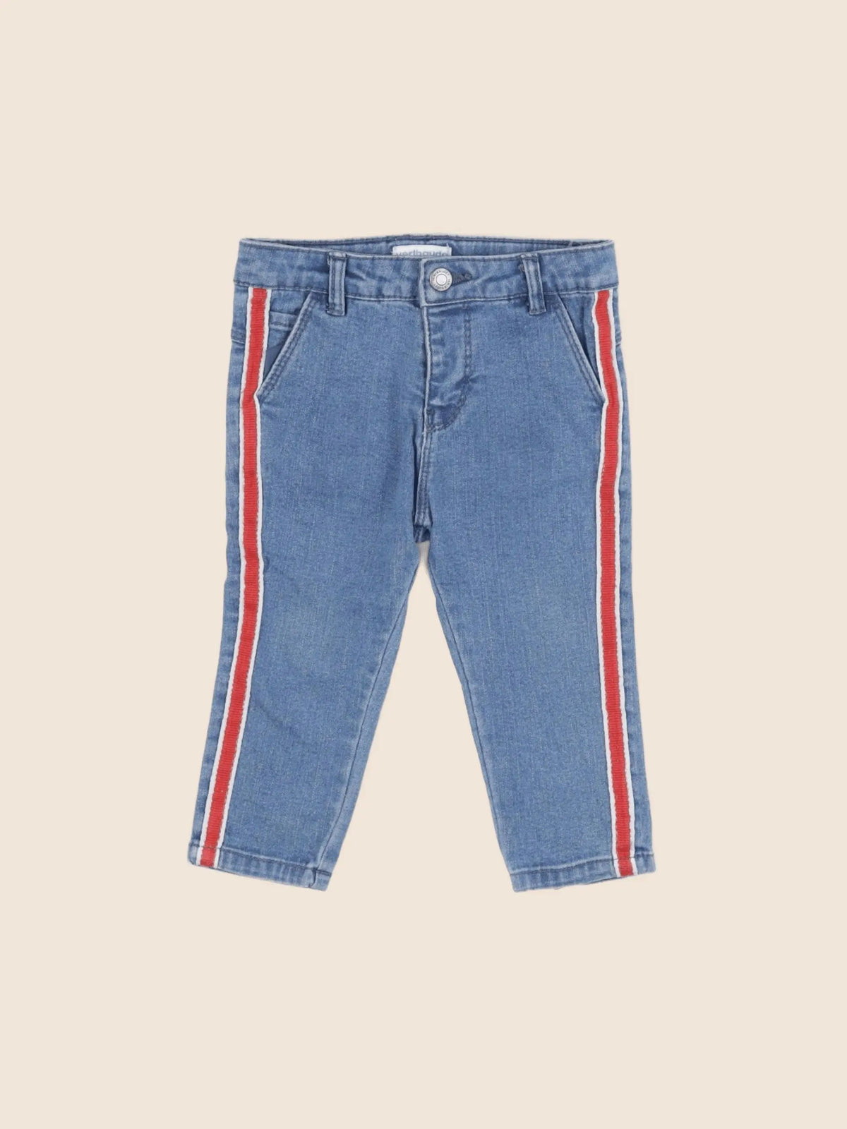Vertbaudet - jean bleu - 12 mois