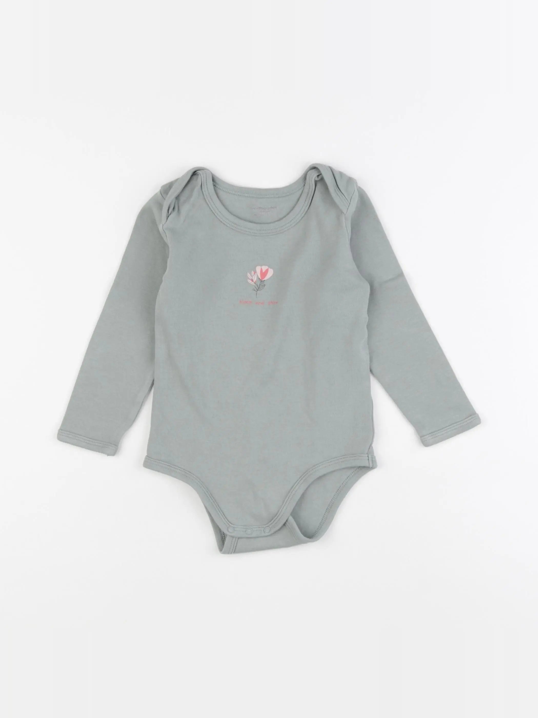 Vertbaudet - body vert - 36 mois